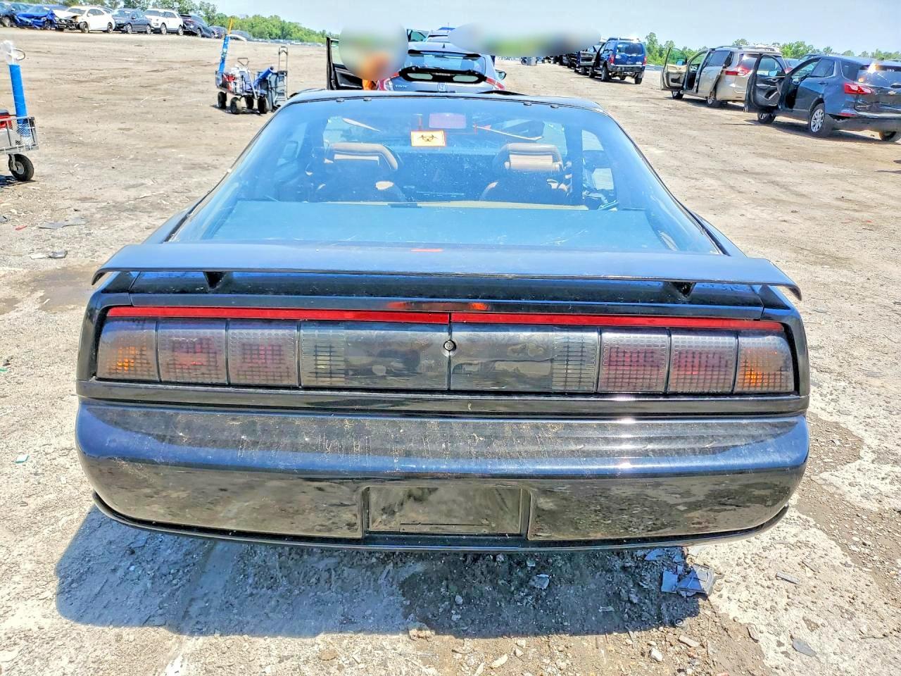 1991 Pontiac Firebird Trans Am Black vin: 1G2FW23F2ML230569