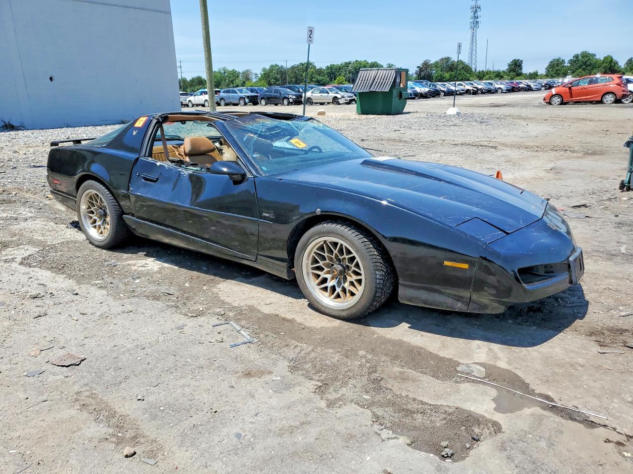 1991 Pontiac Firebird Trans Am Black vin: 1G2FW23F2ML230569