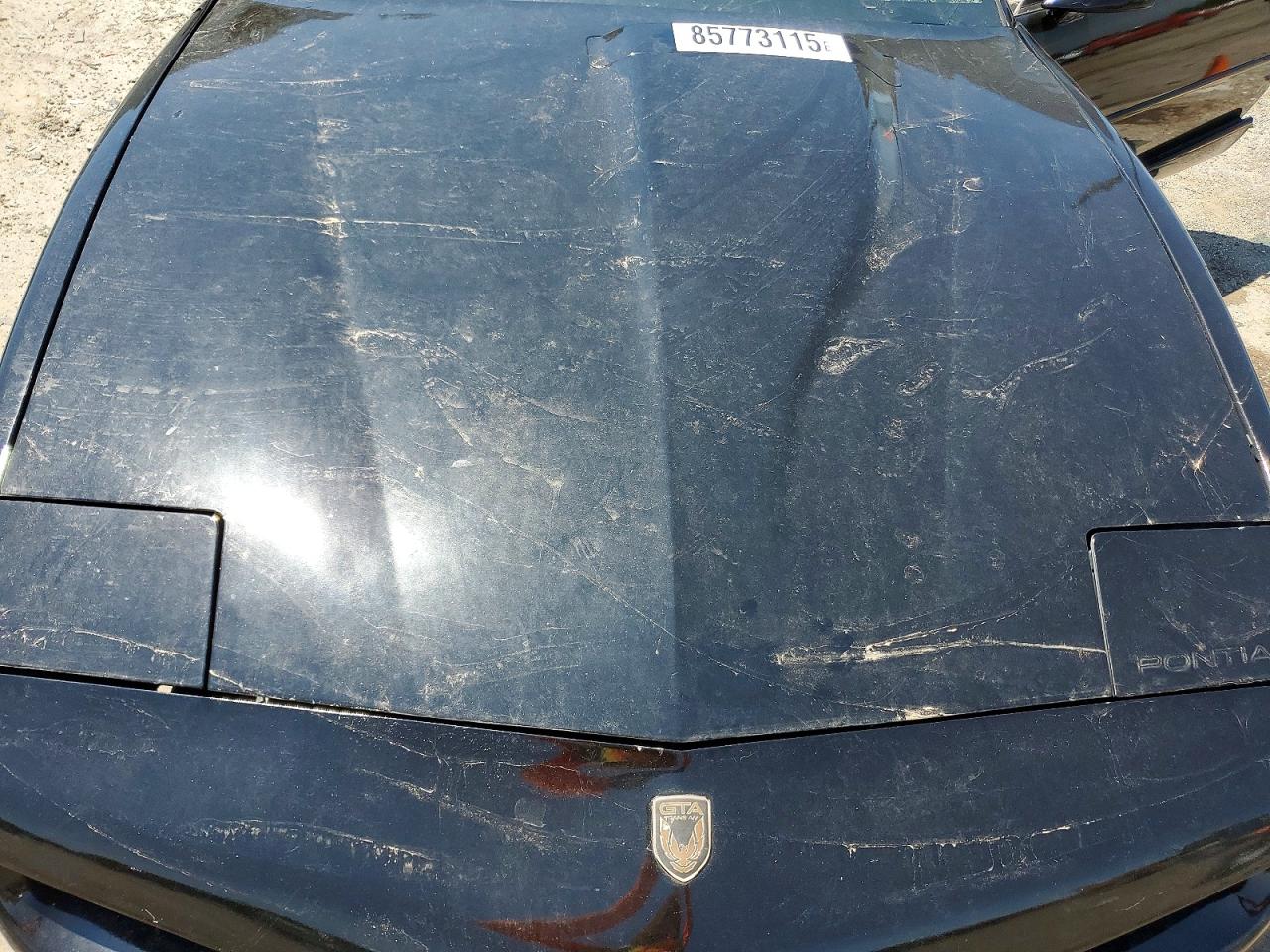 1991 Pontiac Firebird Trans Am Black vin: 1G2FW23F2ML230569