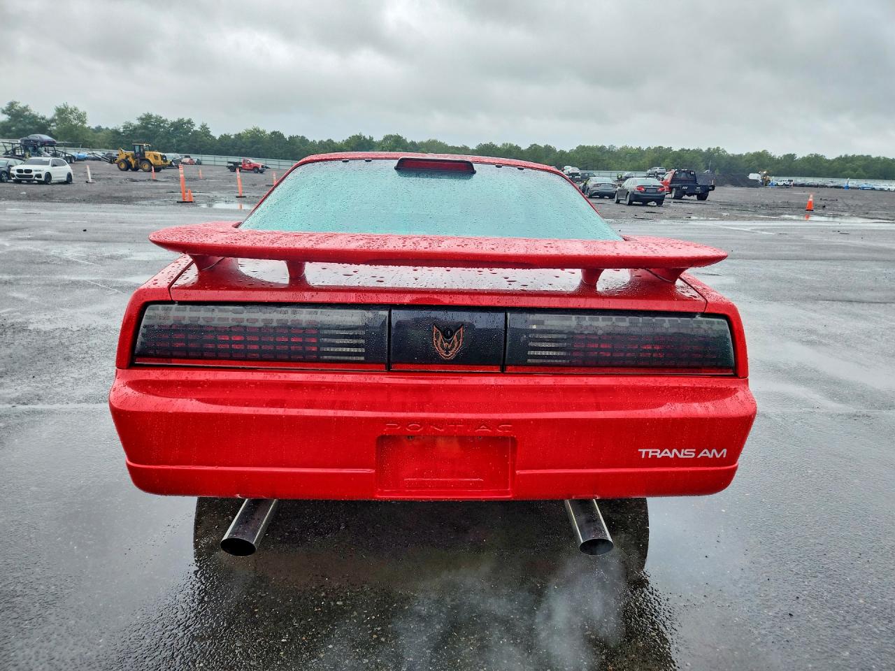 1986 Pontiac Firebird Trans Am Red vin: 1G2FW87F8GN210980