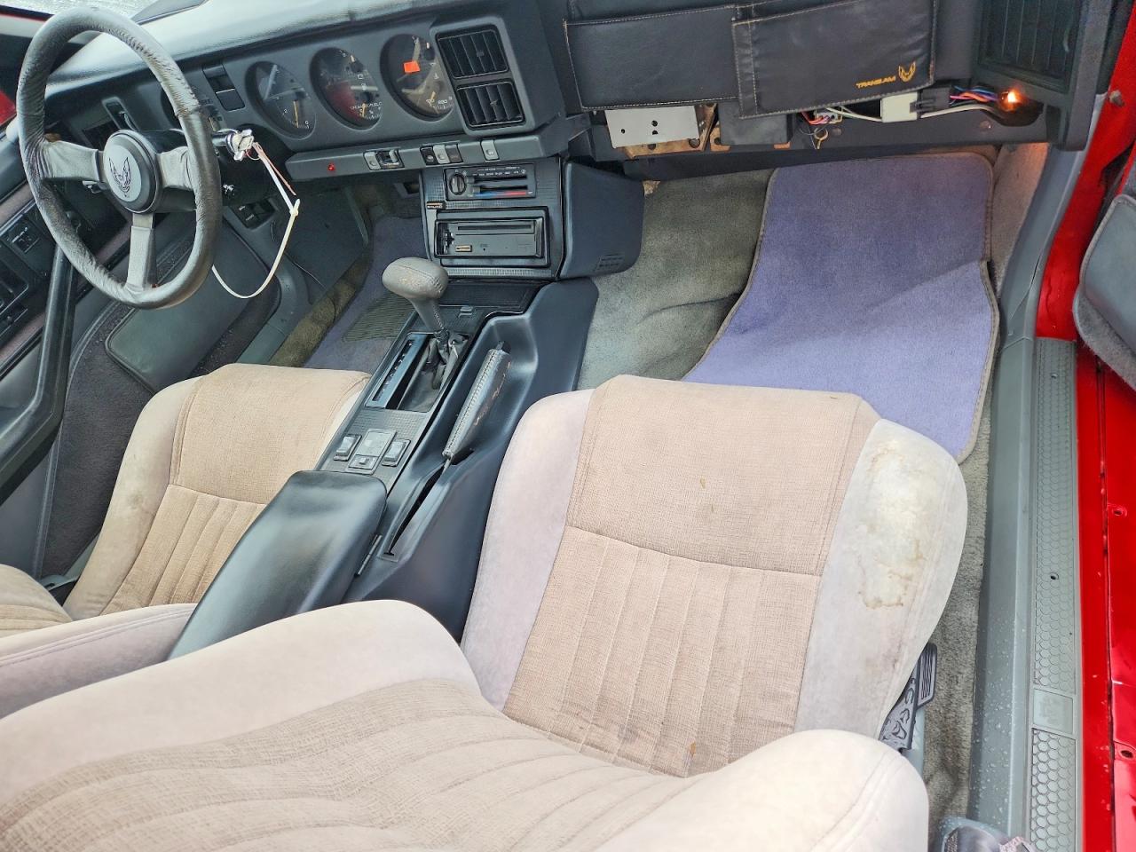 1986 Pontiac Firebird Trans Am Red vin: 1G2FW87F8GN210980