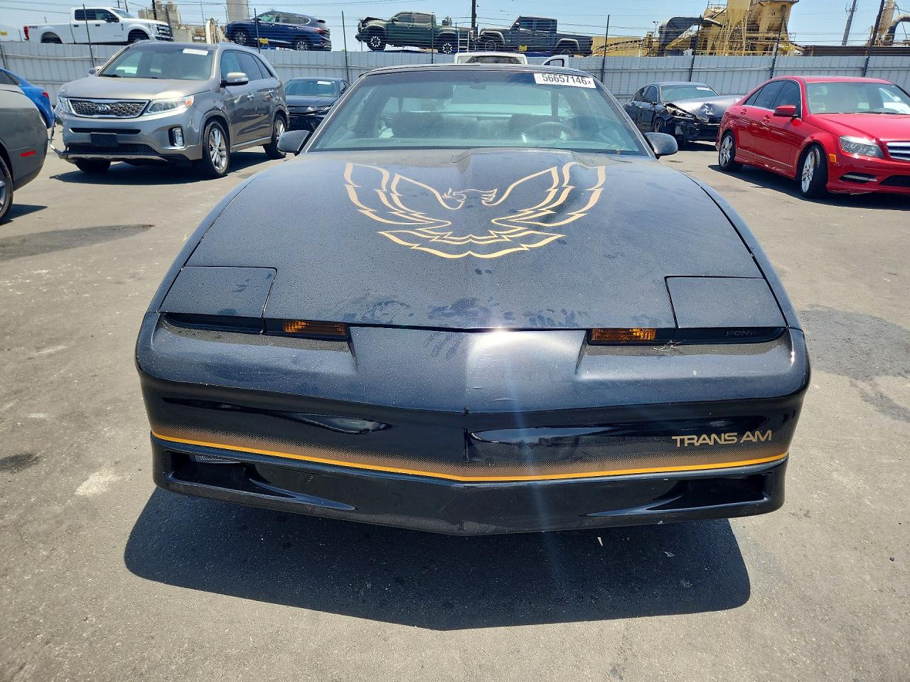 1985 Pontiac Firebird Trans Am Black vin: 1G2FW87H5FL202072
