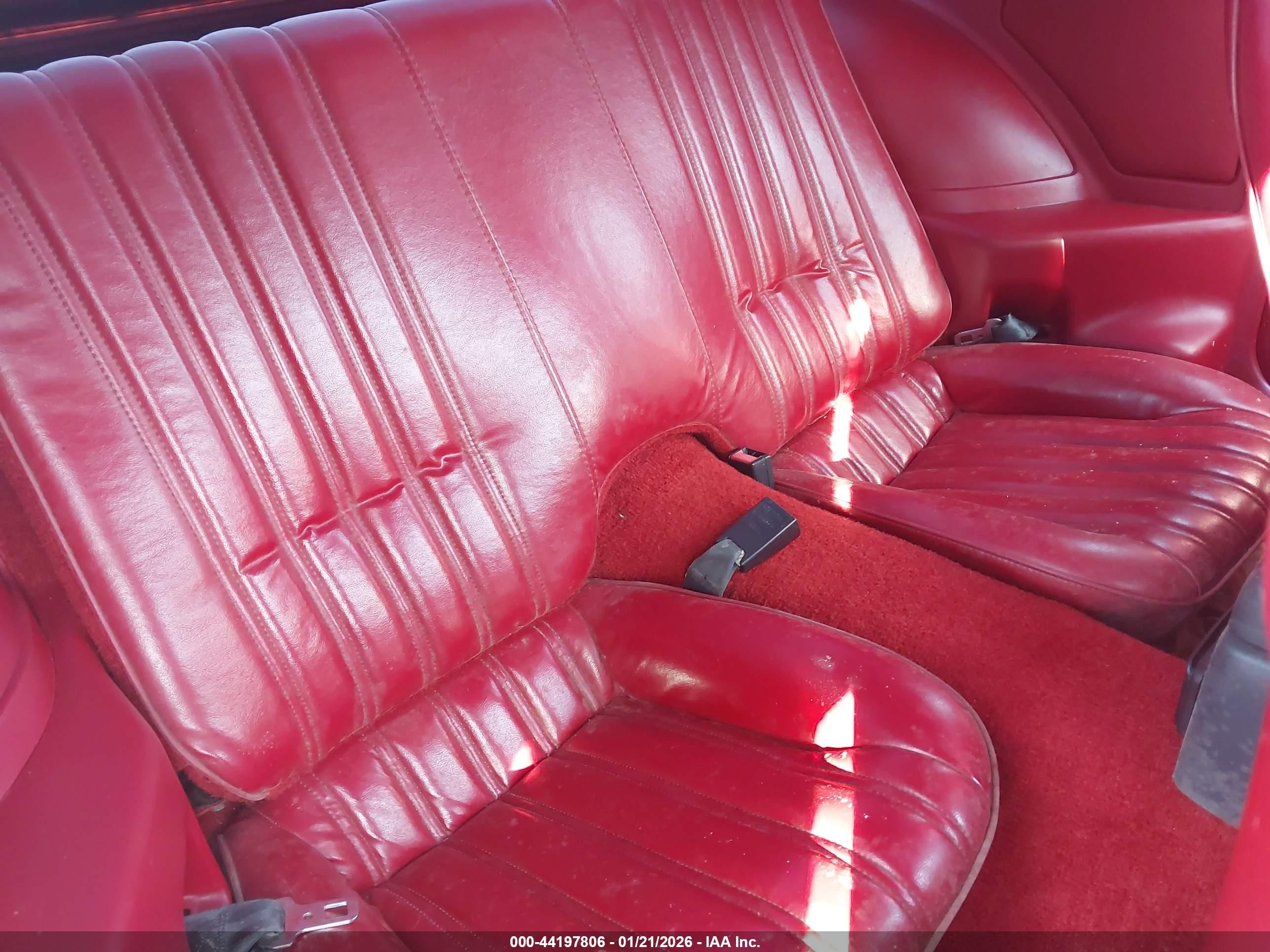 1985 Pontiac Firebird Trans Am Red vin: 1G2FW87H8FL647938