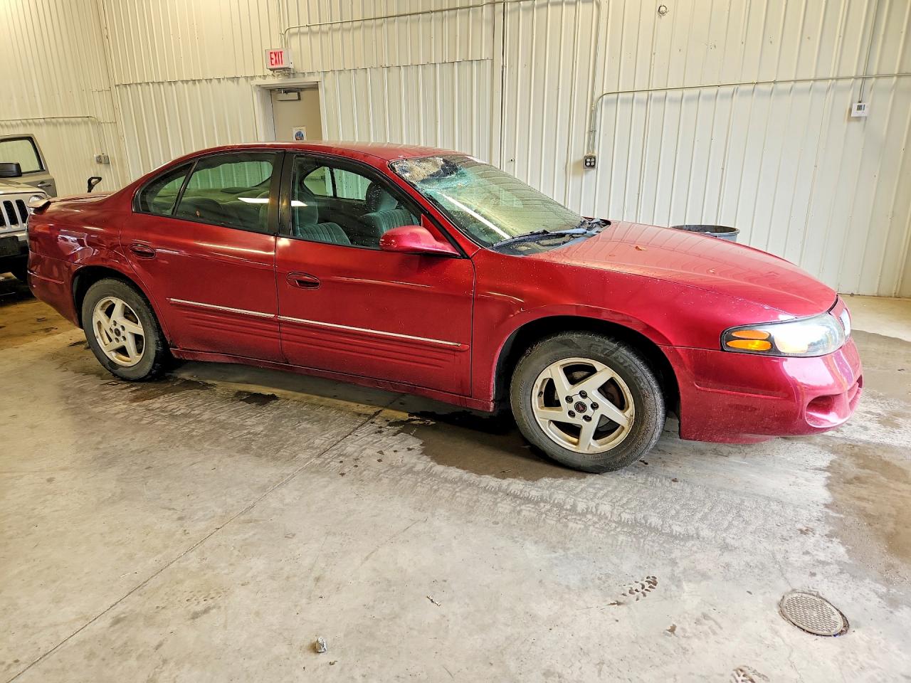 2003 Pontiac Bonneville Se Maroon vin: 1G2HX52K034191110