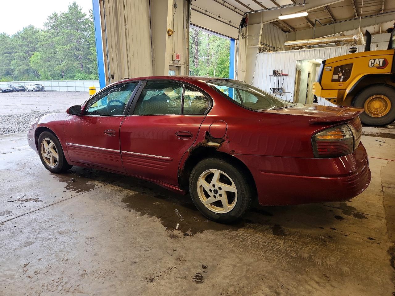 2003 Pontiac Bonneville Se Maroon vin: 1G2HX52K034191110