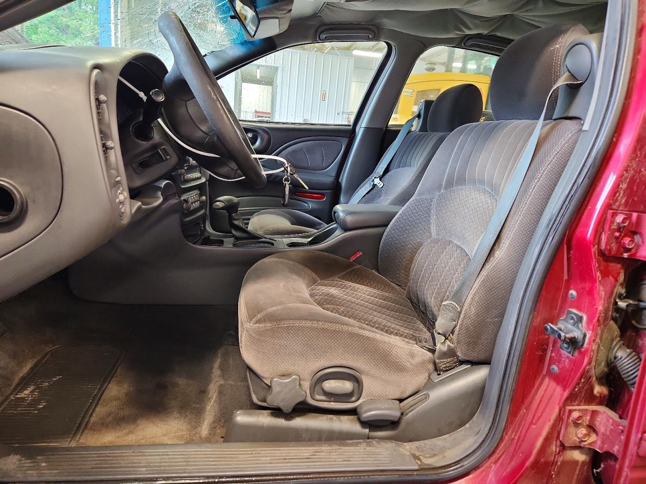 2003 Pontiac Bonneville Se Maroon vin: 1G2HX52K034191110