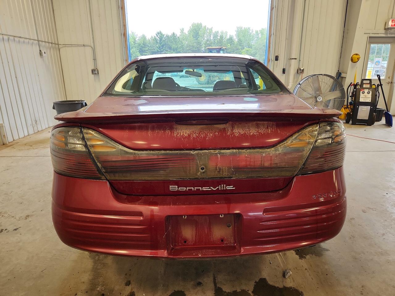 2003 Pontiac Bonneville Se Maroon vin: 1G2HX52K034191110