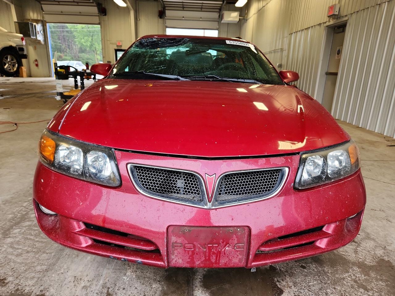 2003 Pontiac Bonneville Se Maroon vin: 1G2HX52K034191110