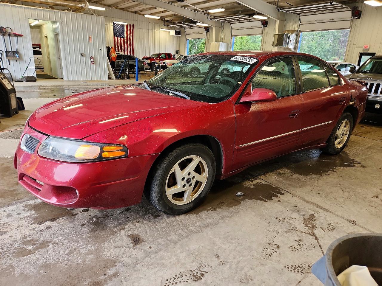 2003 Pontiac Bonneville Se Maroon vin: 1G2HX52K034191110
