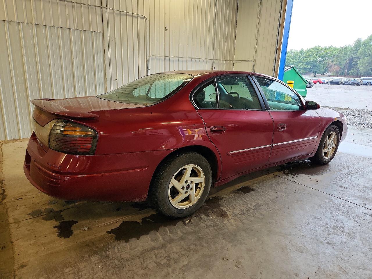 2003 Pontiac Bonneville Se Maroon vin: 1G2HX52K034191110
