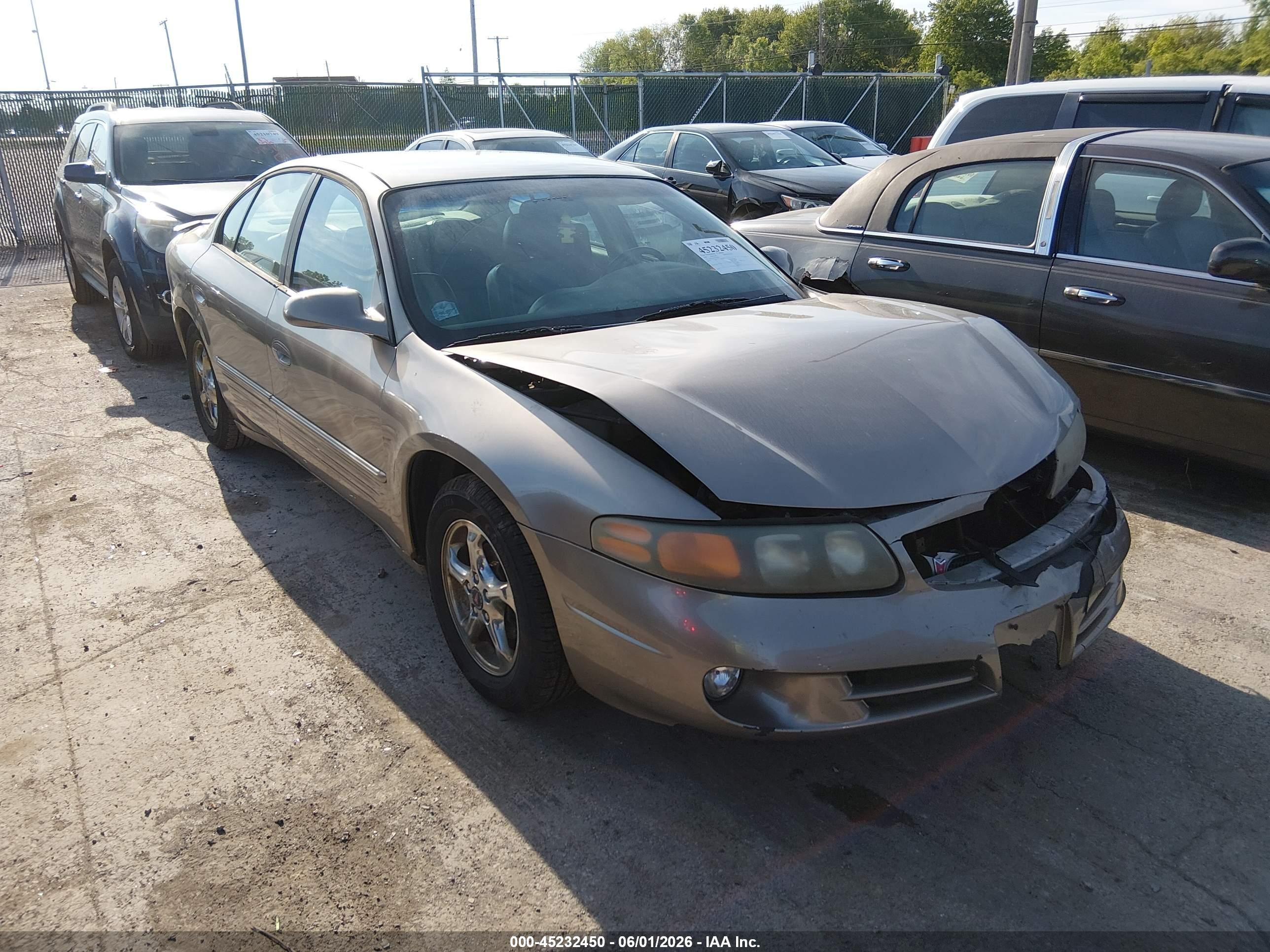 2004 Pontiac Bonneville Se Tan vin: 1G2HX52K04U207002