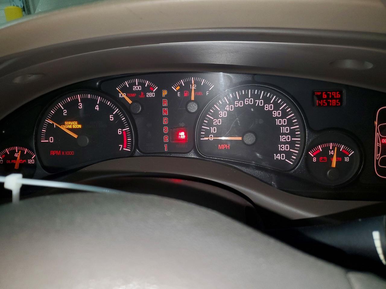 2004 Pontiac Bonneville Se Beige vin: 1G2HX52K04U210546