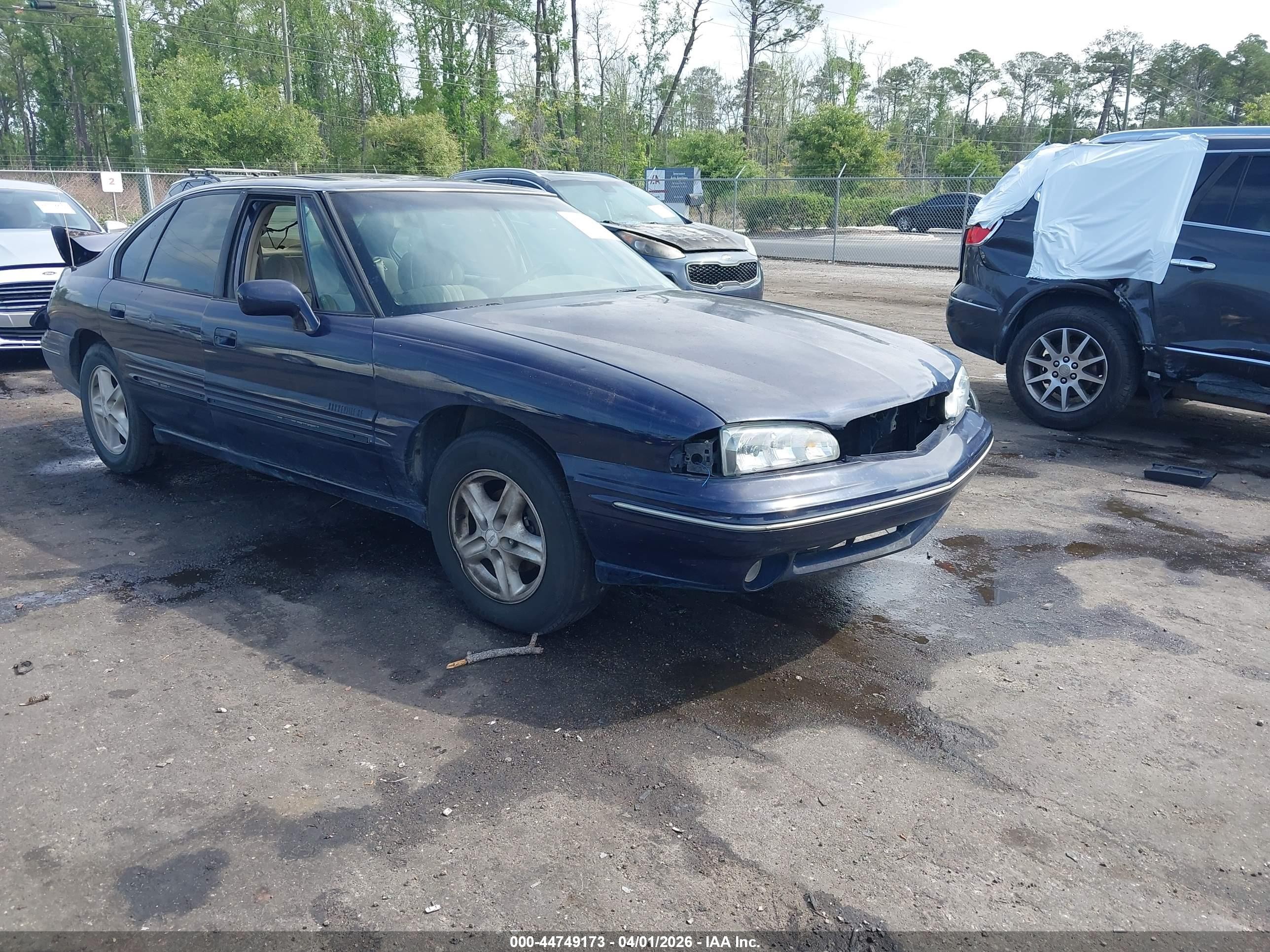 1998 Pontiac Bonneville Se Blue vin: 1G2HX52K0WH218352