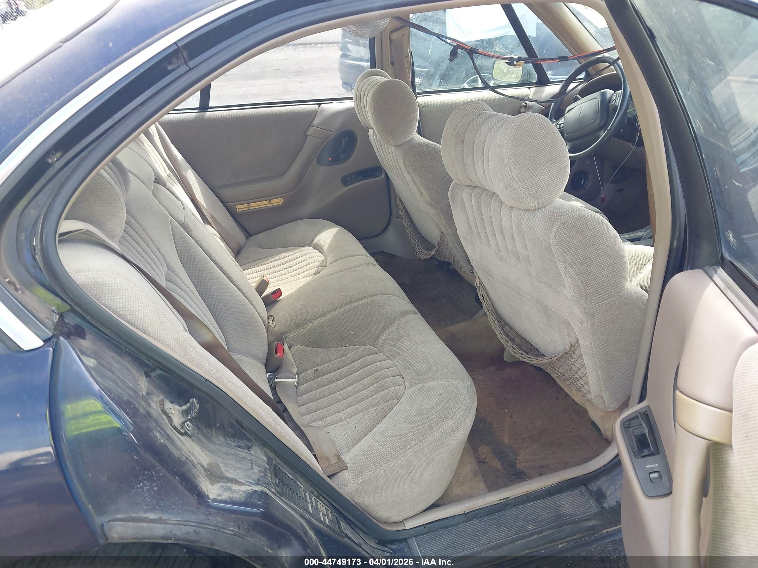 1998 Pontiac Bonneville Se Blue vin: 1G2HX52K0WH218352
