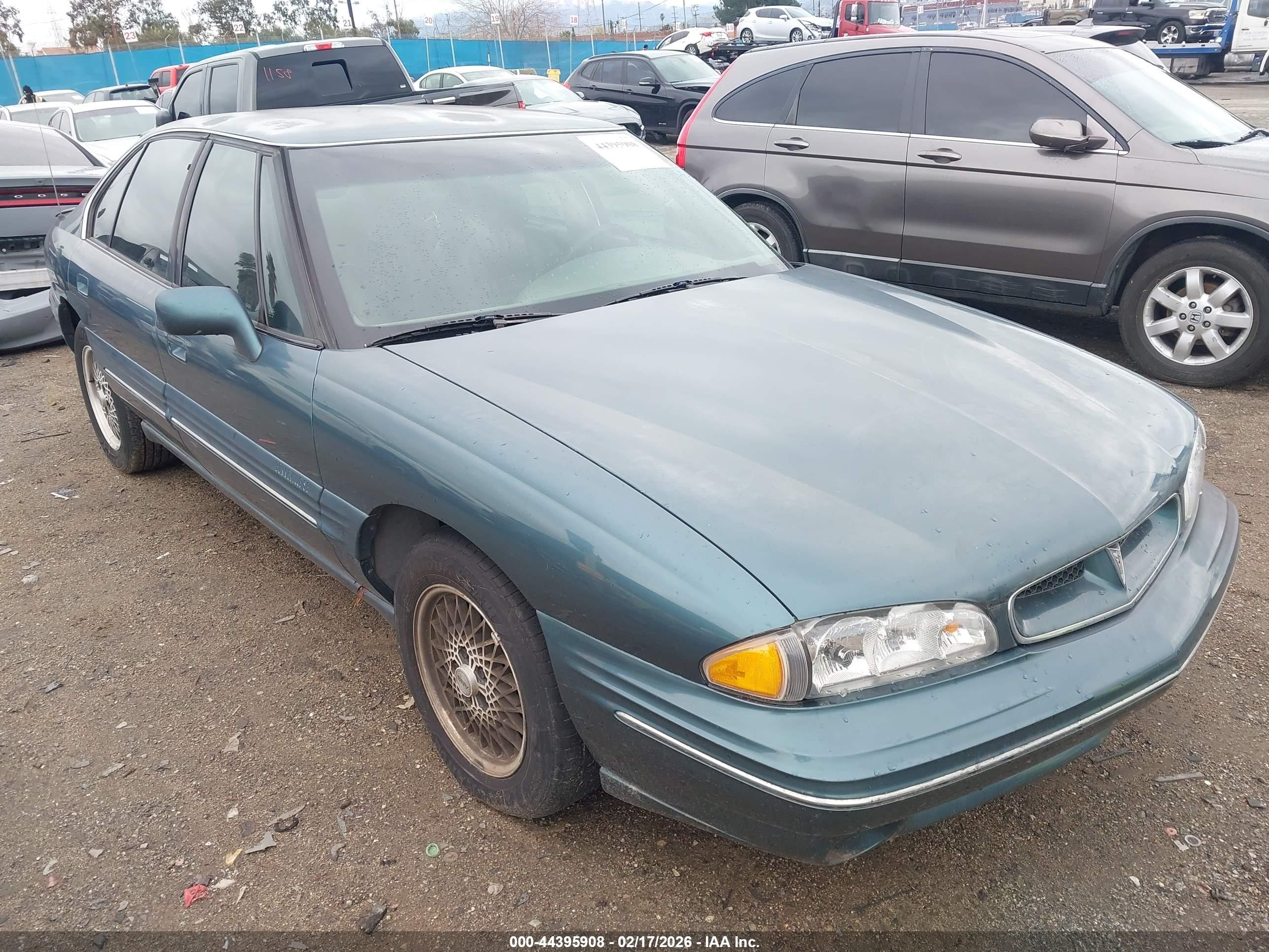1996 Pontiac Bonneville Se Green vin: 1G2HX52K1T4216418