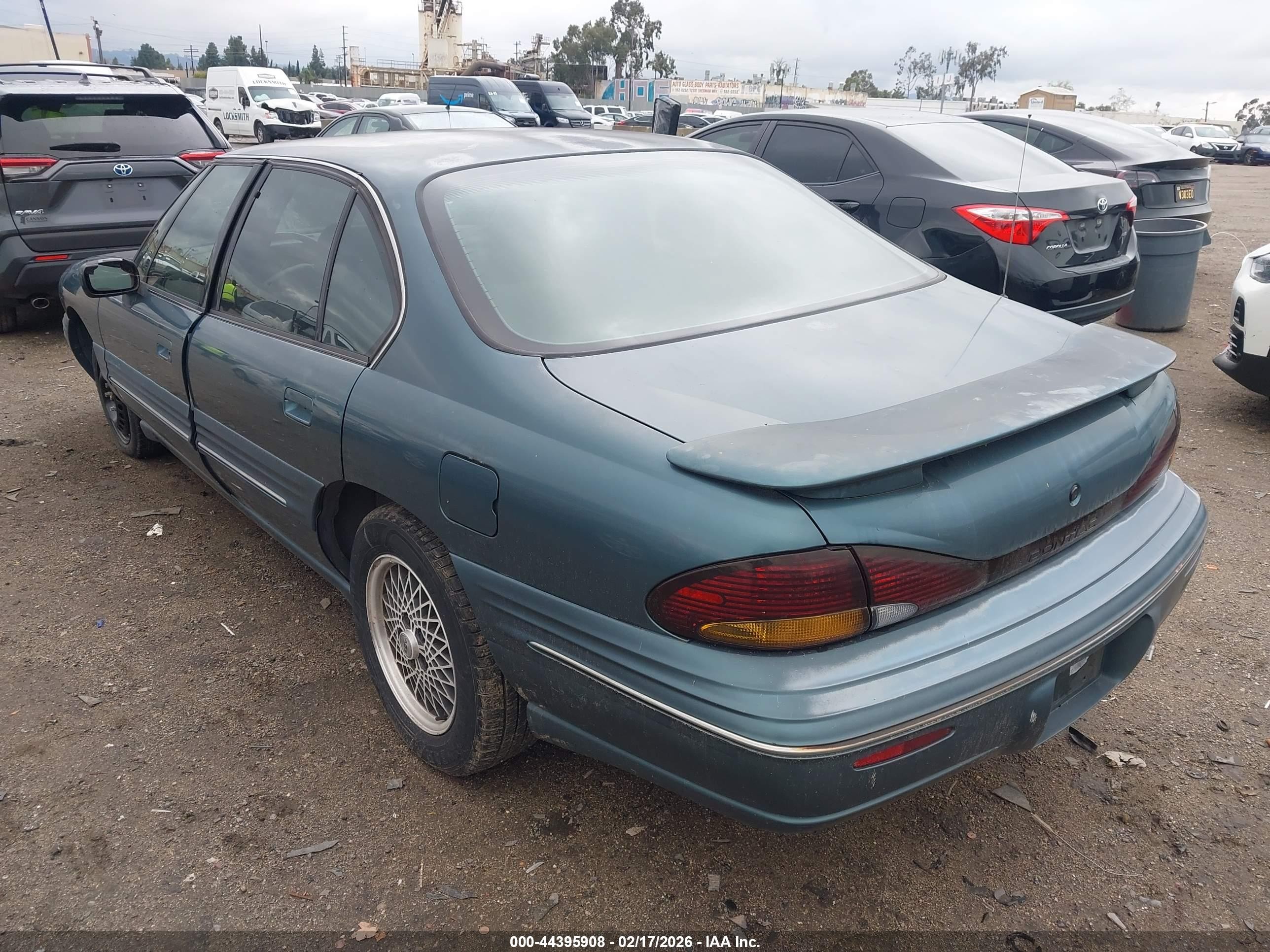 1996 Pontiac Bonneville Se Green vin: 1G2HX52K1T4216418