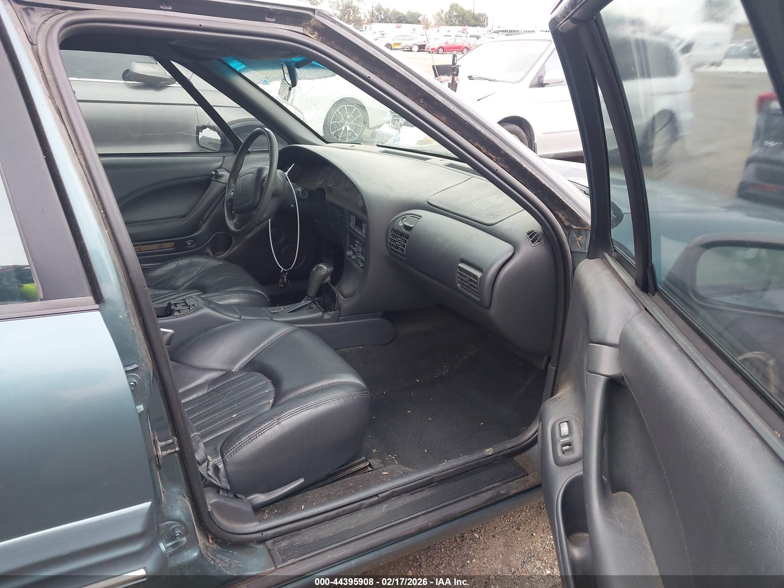 1996 Pontiac Bonneville Se Green vin: 1G2HX52K1T4216418