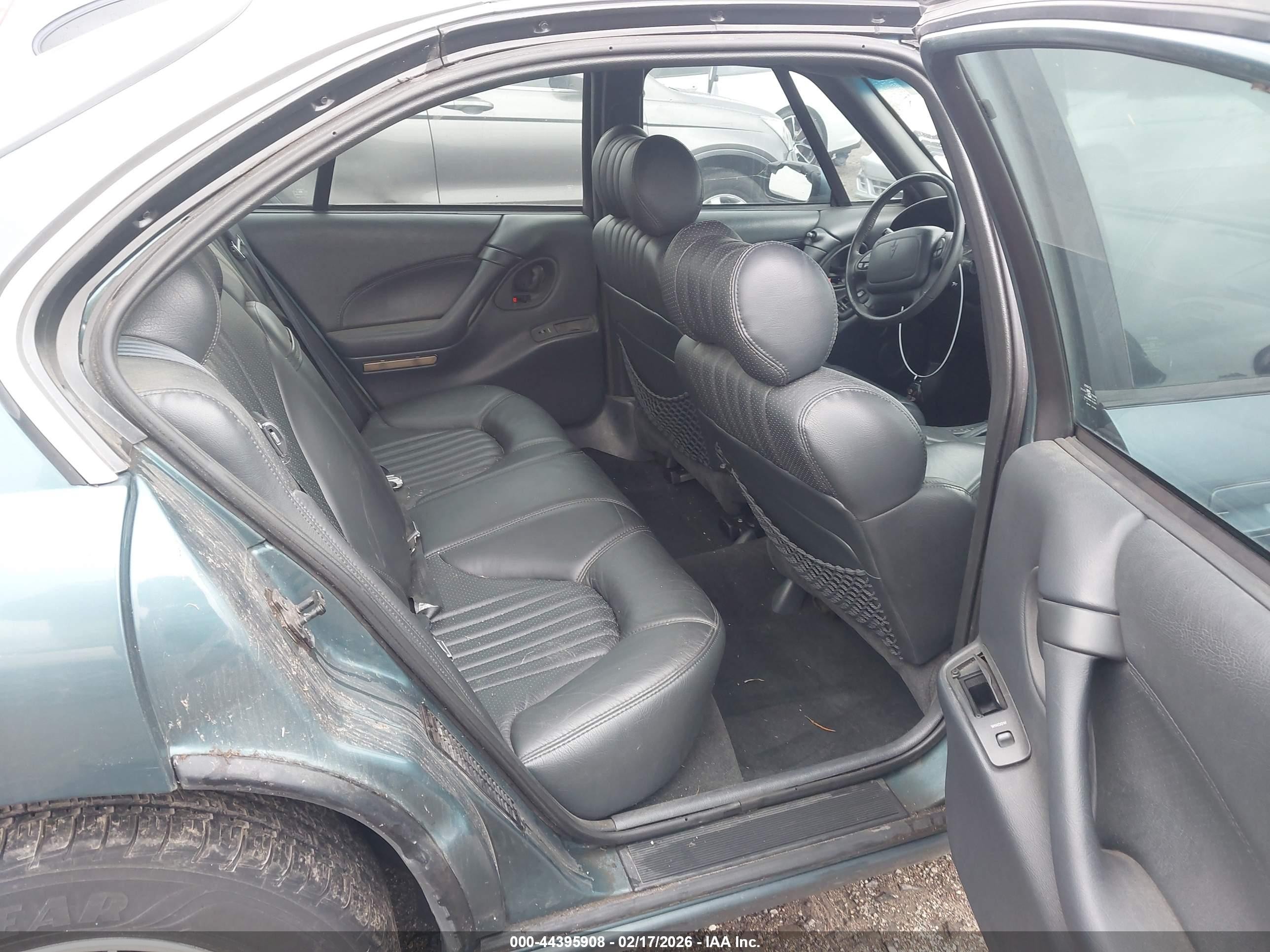 1996 Pontiac Bonneville Se Green vin: 1G2HX52K1T4216418