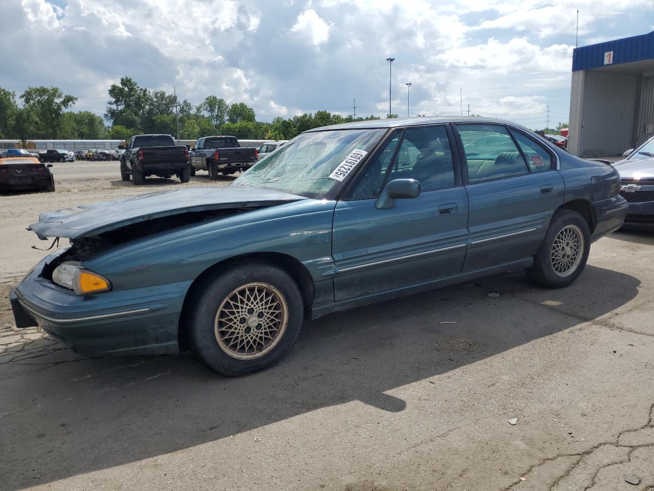 1996 Pontiac Bonneville Se Синий vin: 1G2HX52K1T4220730
