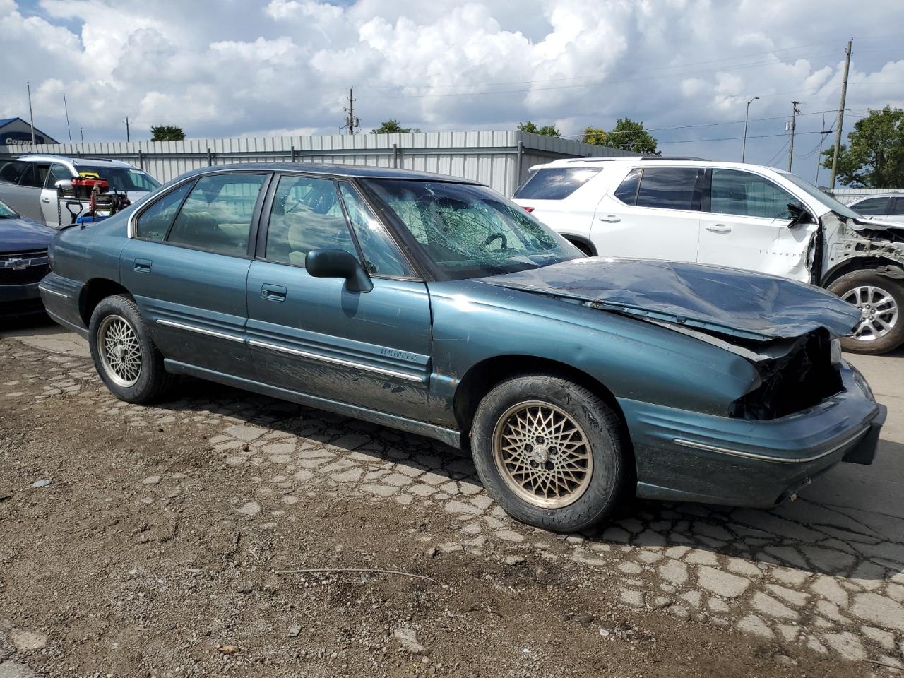 1996 Pontiac Bonneville Se Blue vin: 1G2HX52K1T4220730