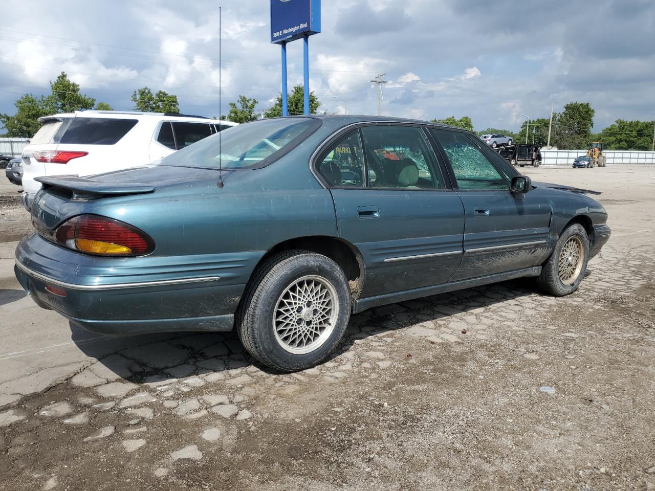 1996 Pontiac Bonneville Se Blue vin: 1G2HX52K1T4220730