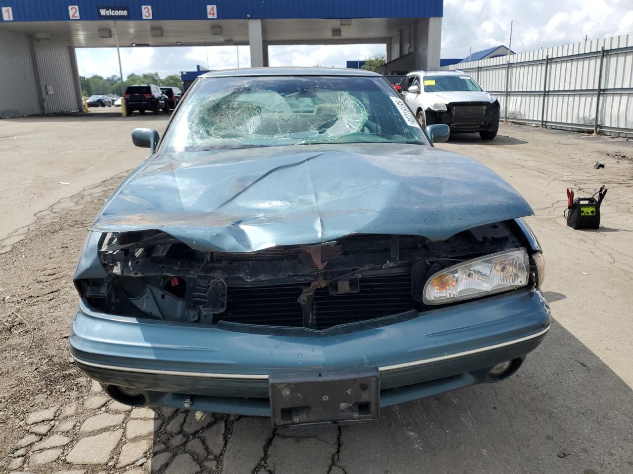 1996 Pontiac Bonneville Se Blue vin: 1G2HX52K1T4220730