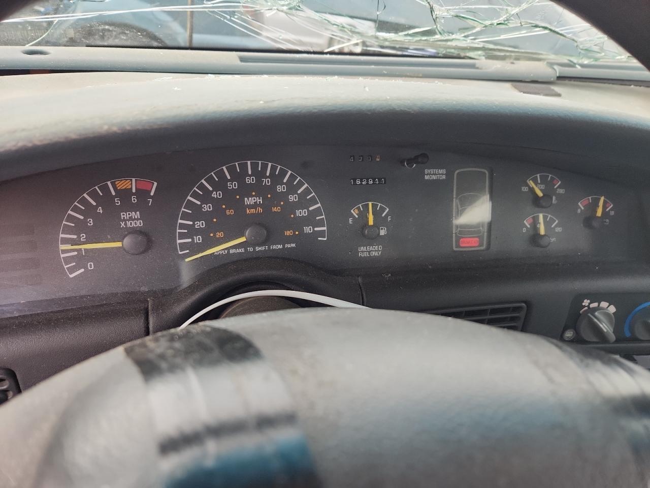 1996 Pontiac Bonneville Se Blue vin: 1G2HX52K1T4220730