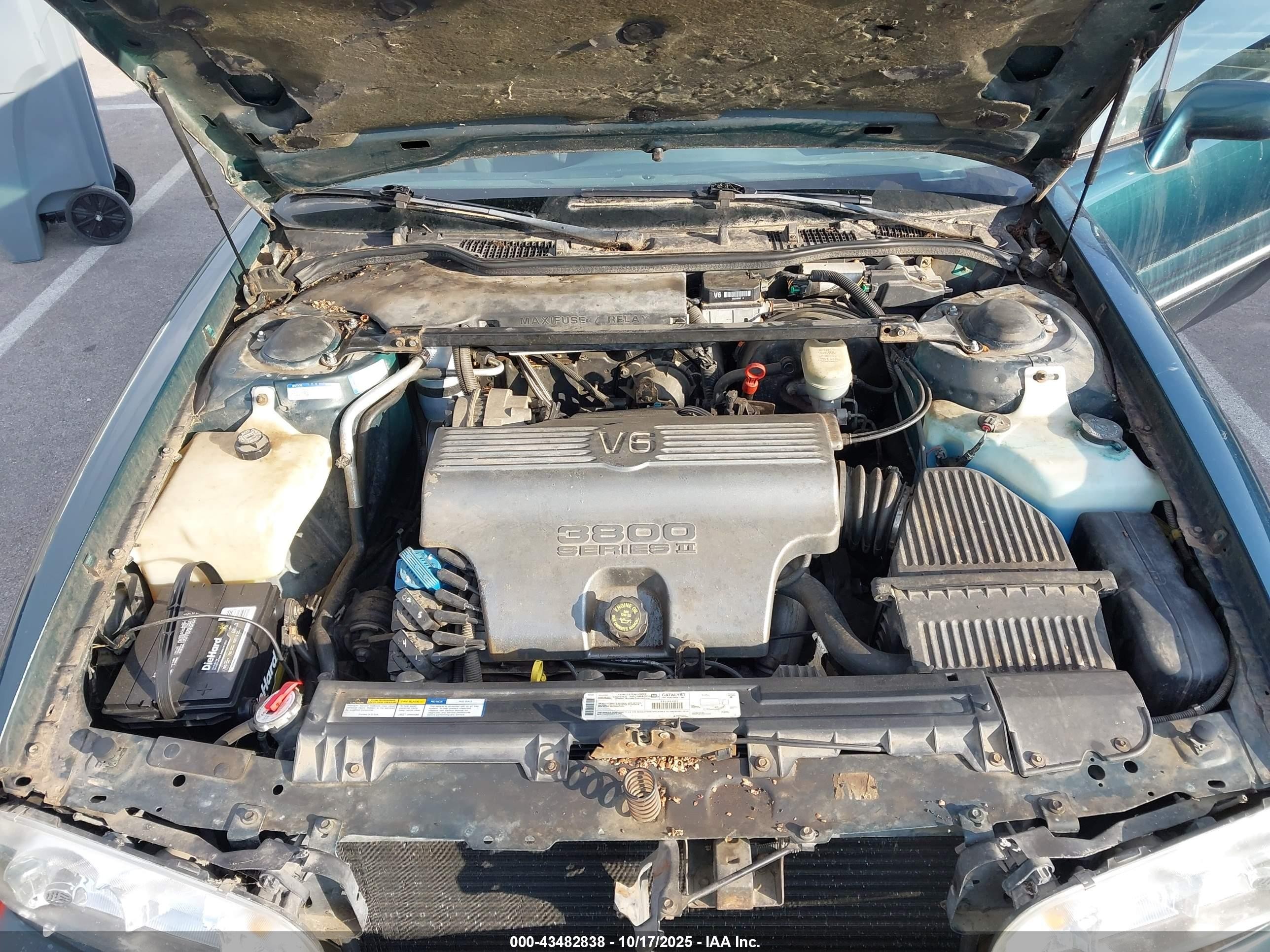 1999 Pontiac Bonneville Se Green vin: 1G2HX52K1XH201139