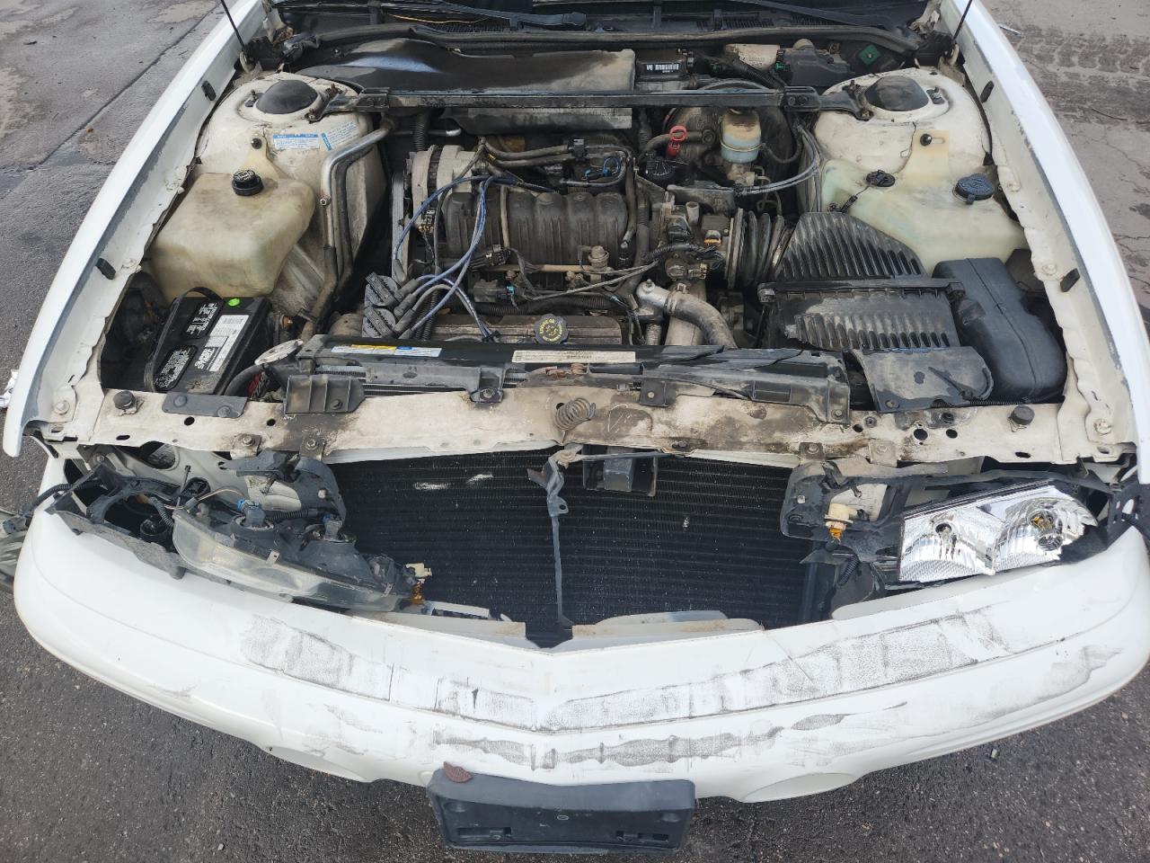 1999 Pontiac Bonneville Se White vin: 1G2HX52K1XH224968