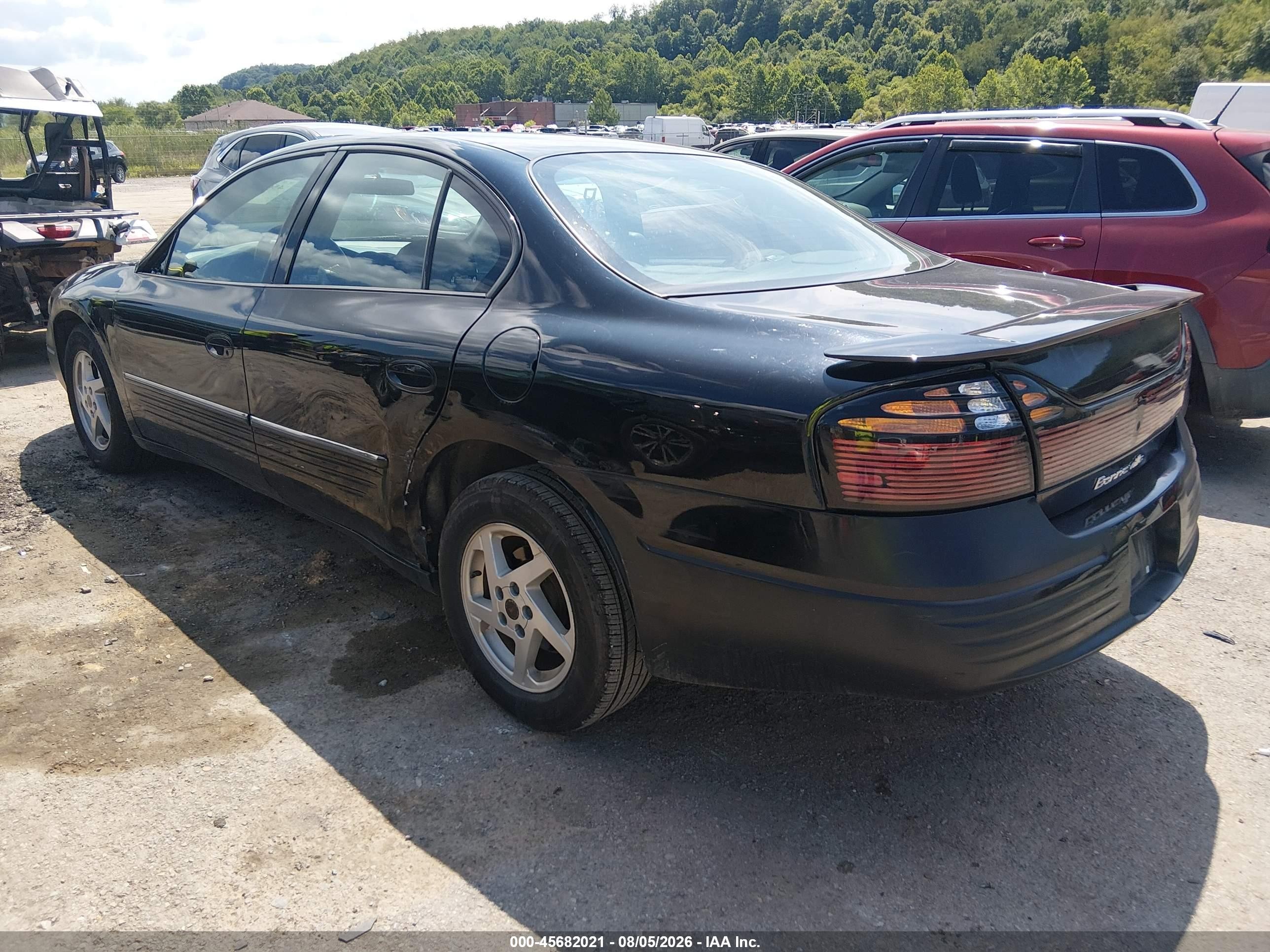2003 Pontiac Bonneville Se Черный vin: 1G2HX52K234114495