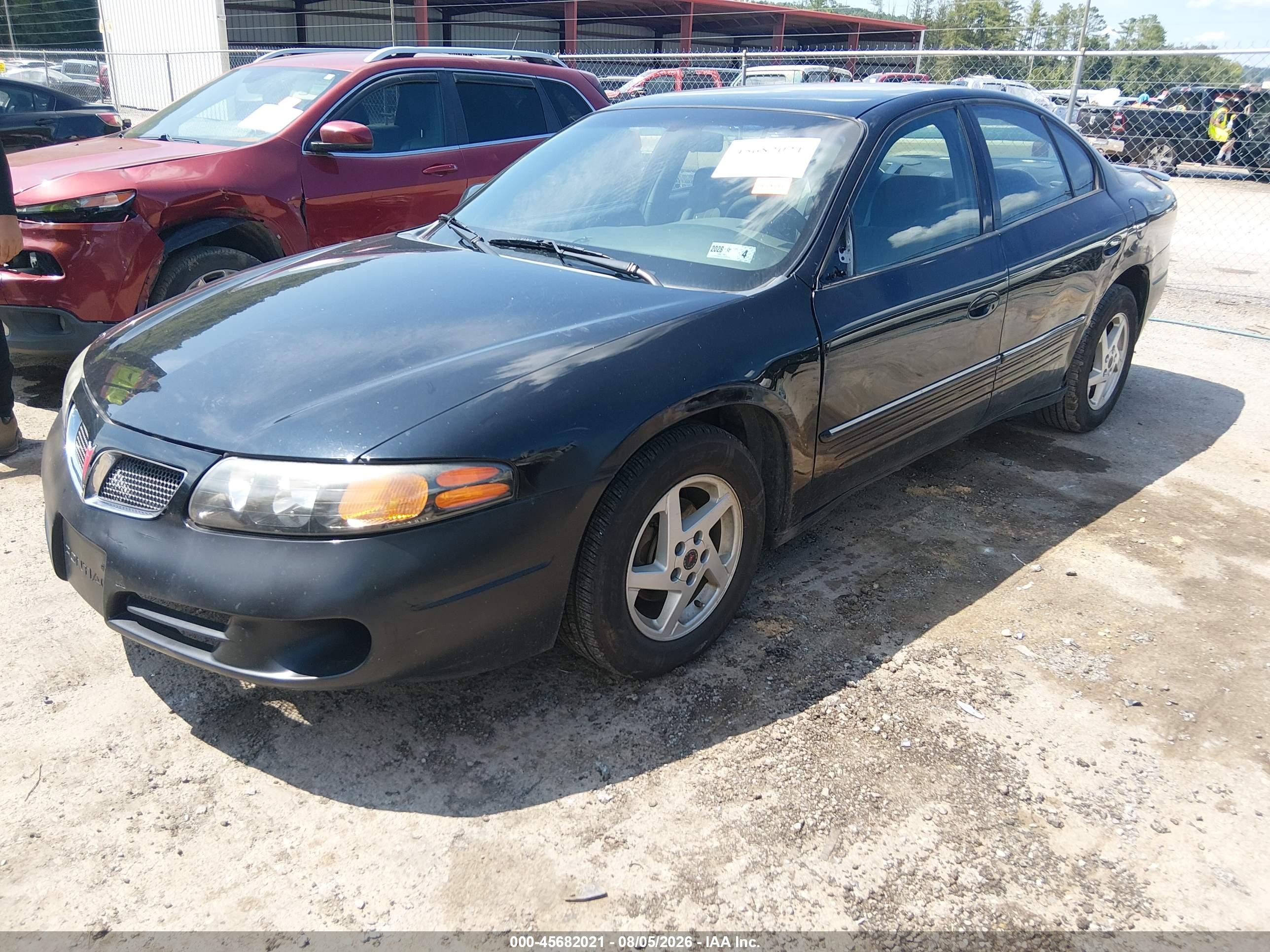 2003 Pontiac Bonneville Se Черный vin: 1G2HX52K234114495
