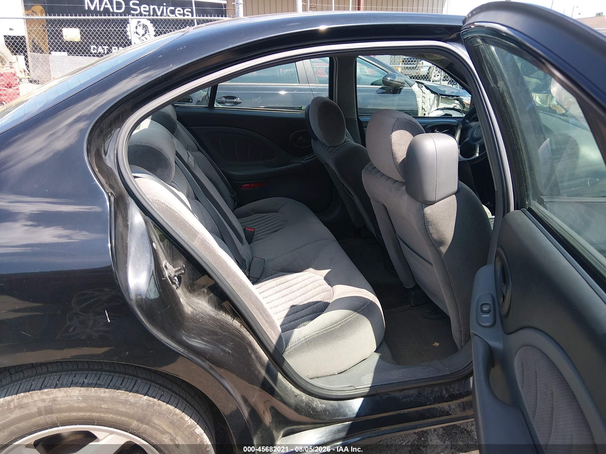 2003 Pontiac Bonneville Se Черный vin: 1G2HX52K234114495