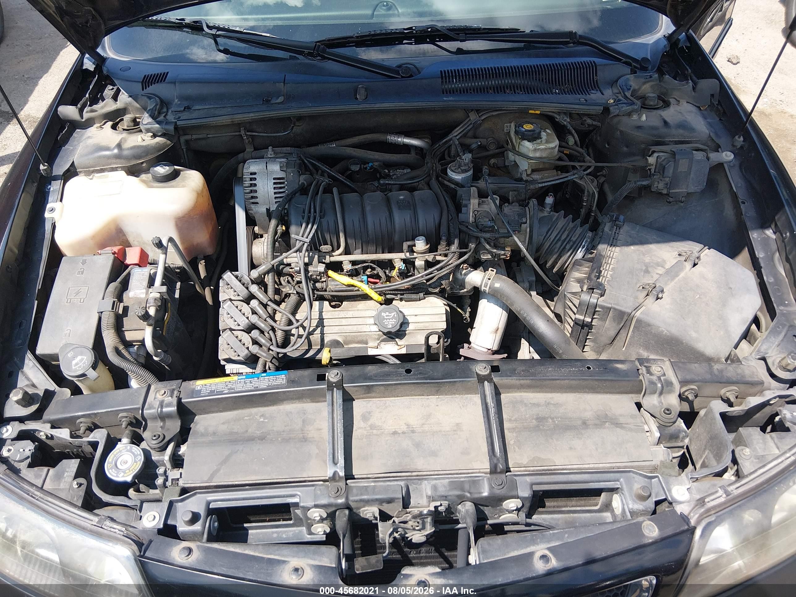 2003 Pontiac Bonneville Se Черный vin: 1G2HX52K234114495