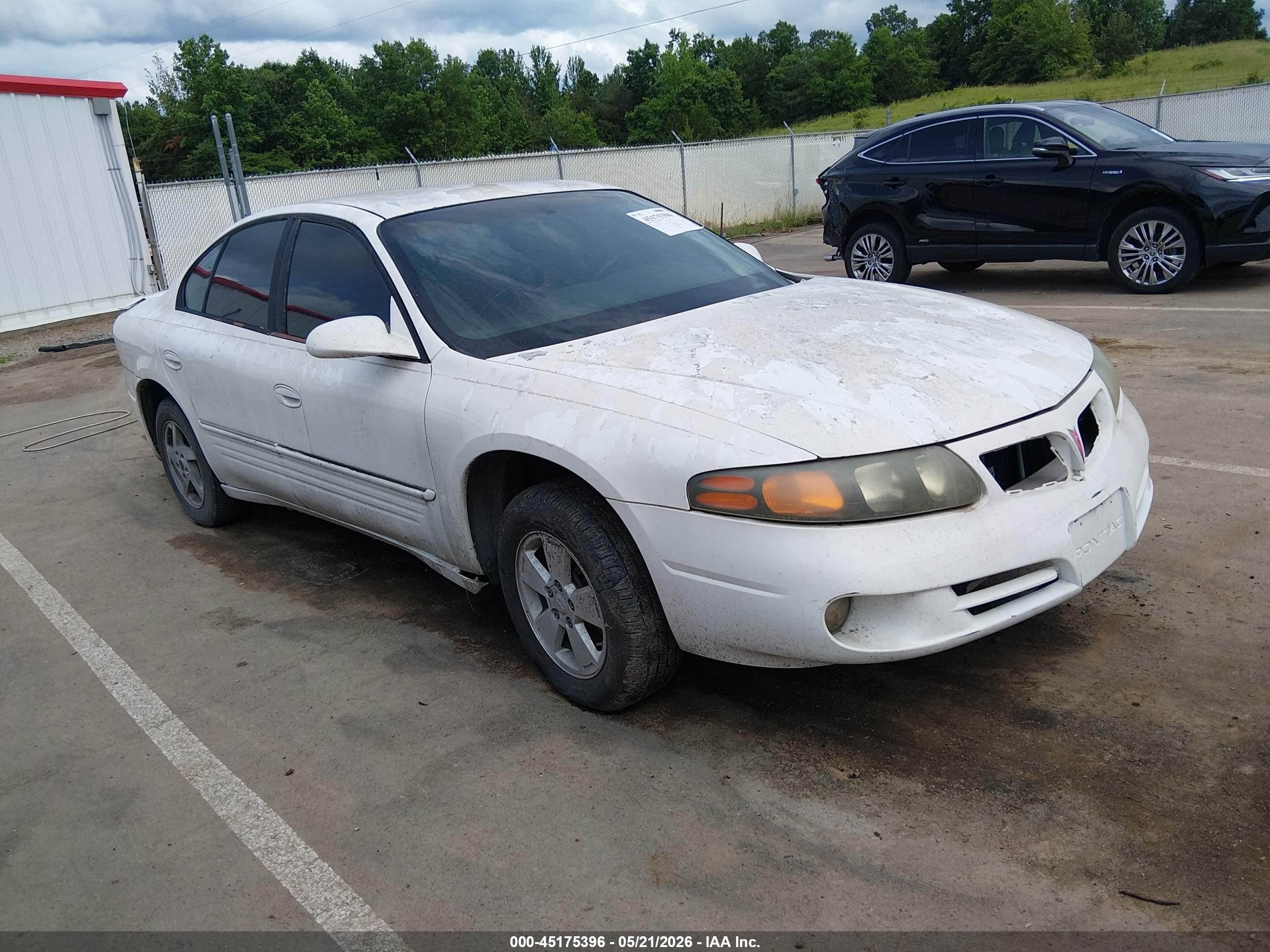 2003 Pontiac Bonneville Se White vin: 1G2HX52K234143835