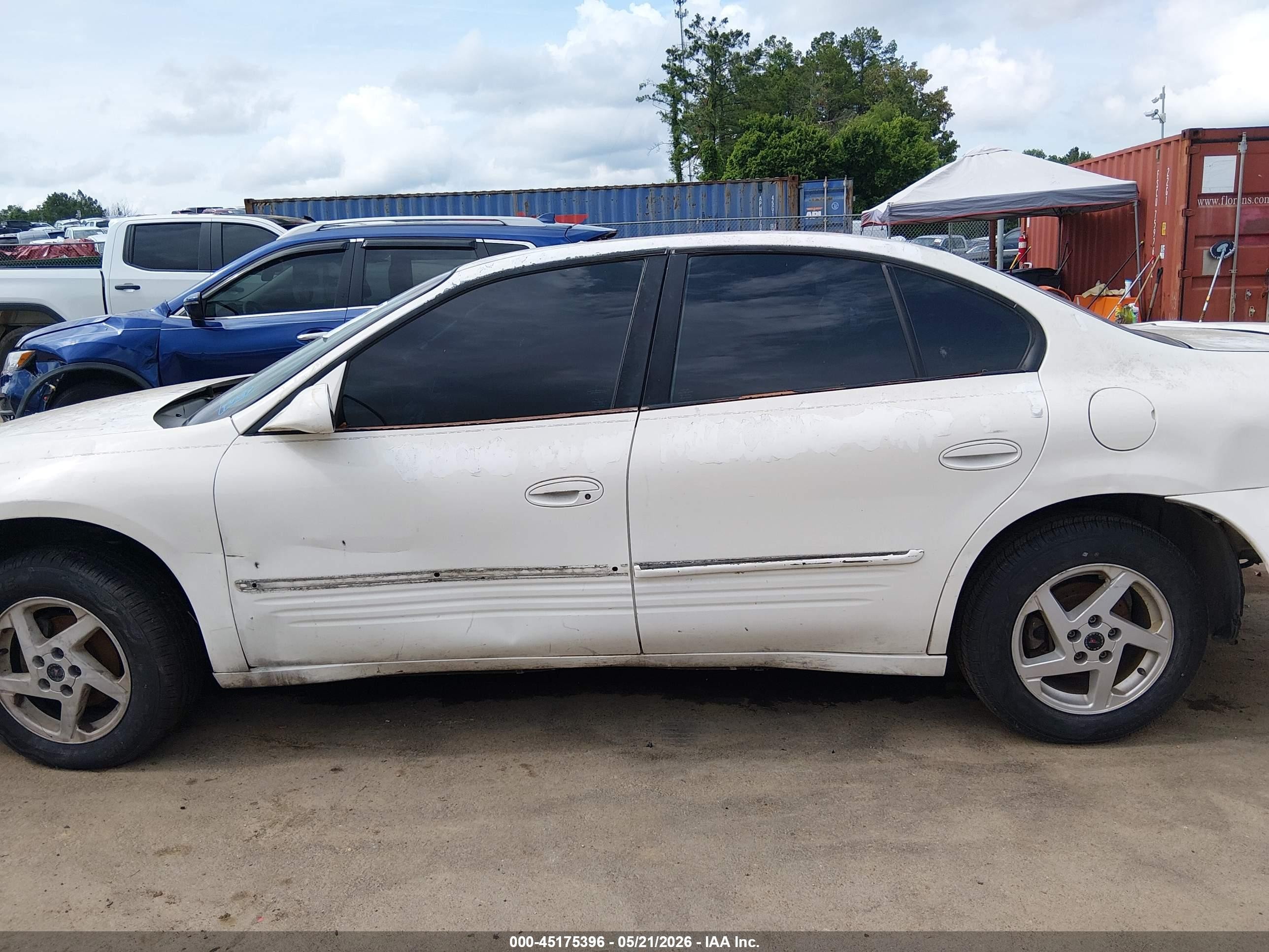 2003 Pontiac Bonneville Se White vin: 1G2HX52K234143835
