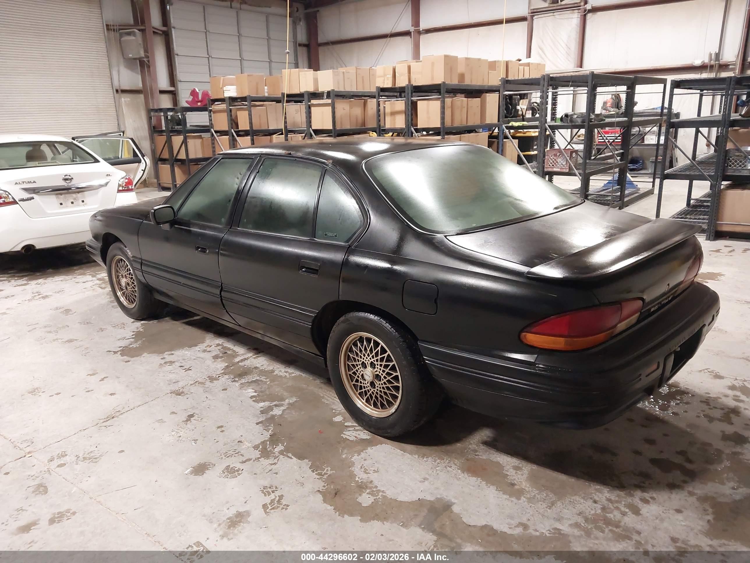 1995 Pontiac Bonneville Se Black vin: 1G2HX52K2S4262452