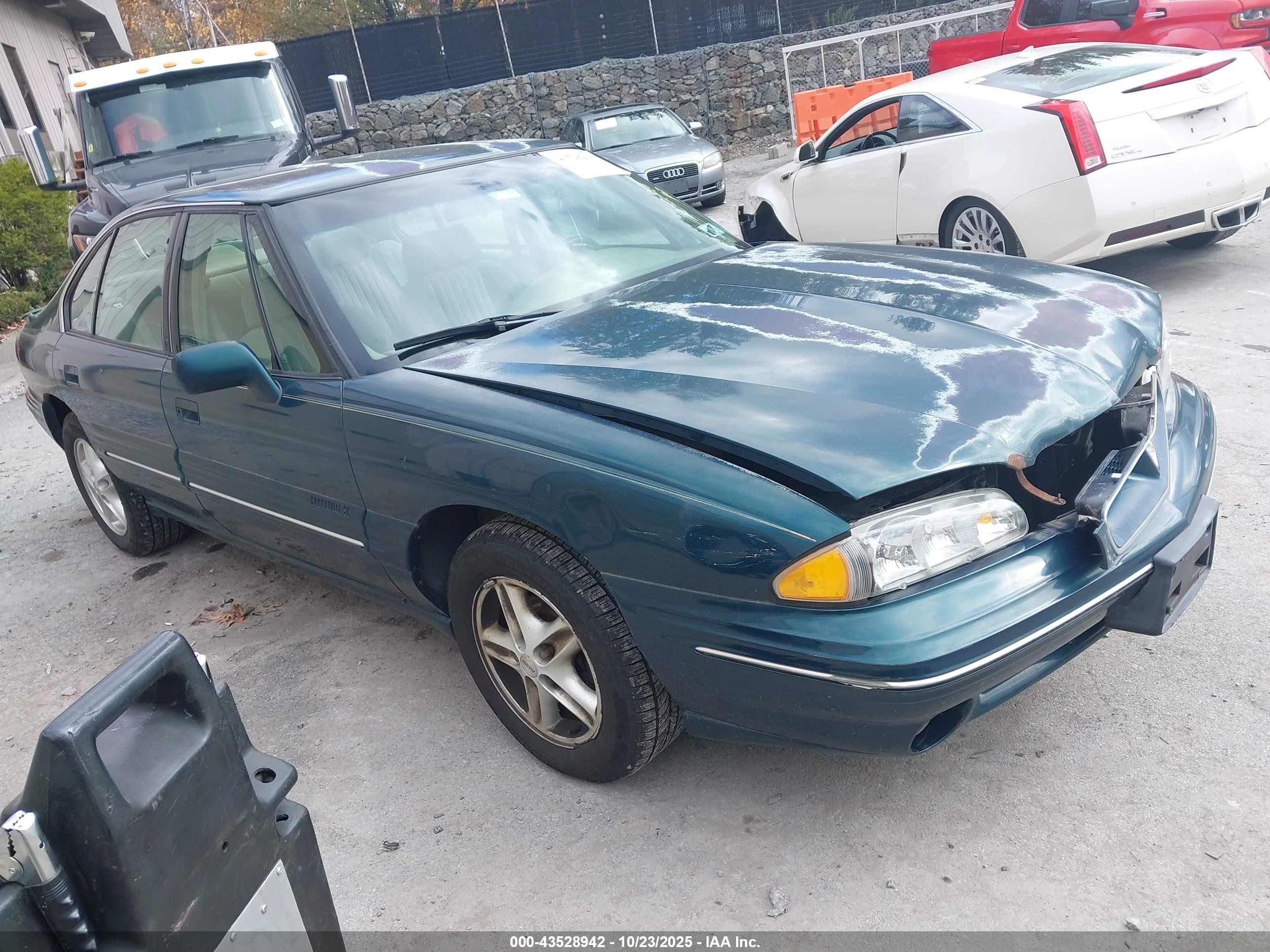 1998 Pontiac Bonneville Se Green vin: 1G2HX52K2W4215167