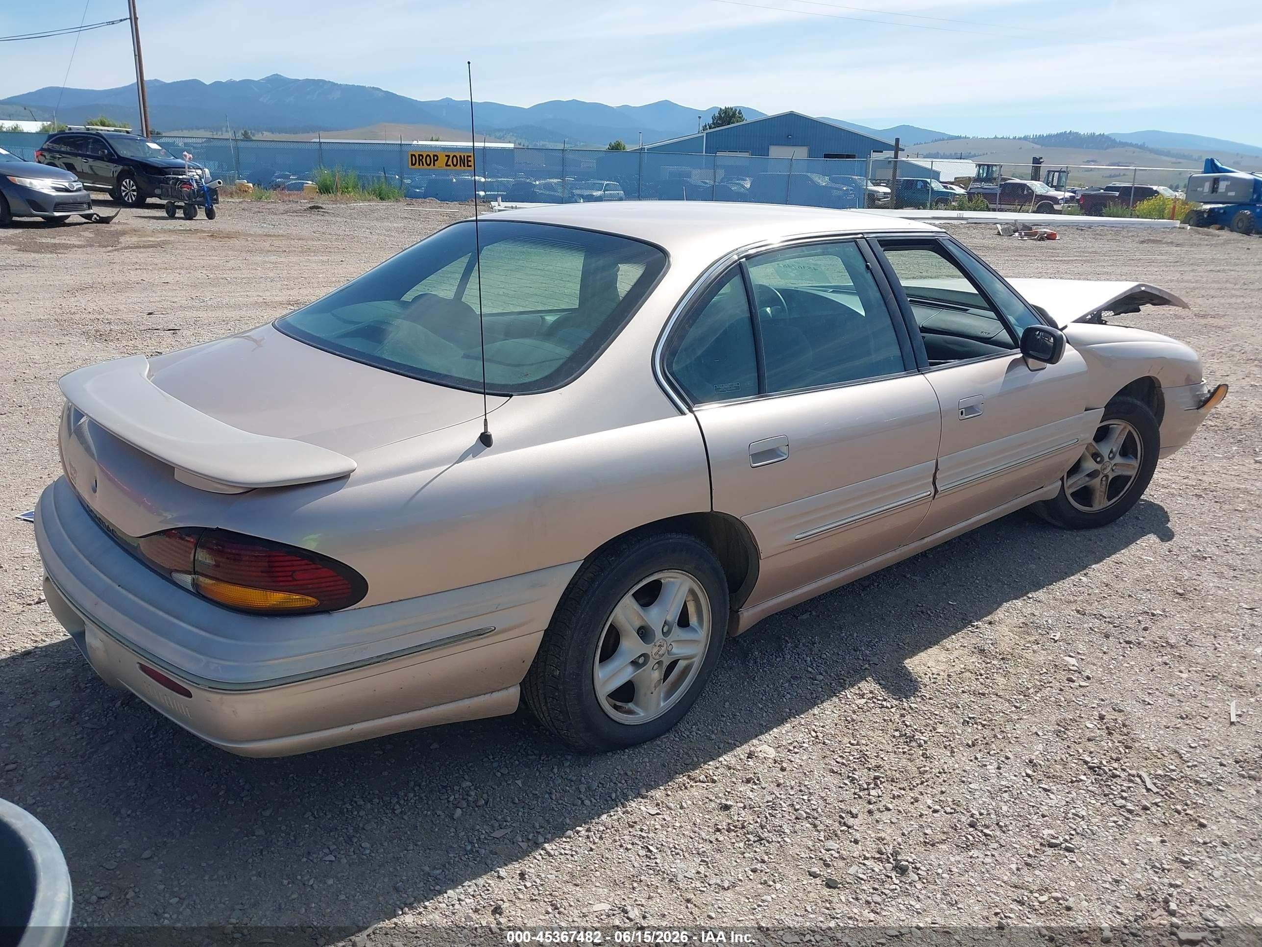 1999 Pontiac Bonneville Se Brown vin: 1G2HX52K2XH248843