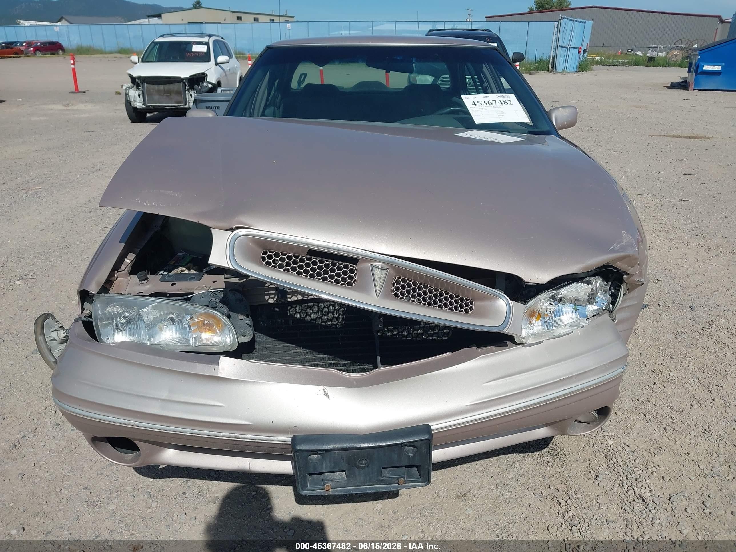 1999 Pontiac Bonneville Se Brown vin: 1G2HX52K2XH248843