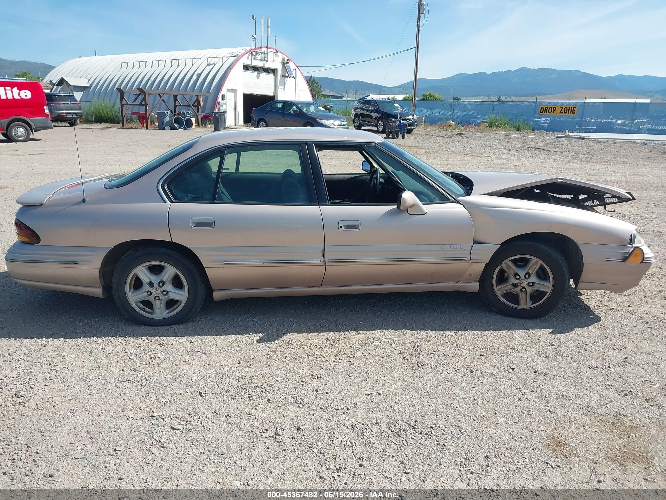 1999 Pontiac Bonneville Se Brown vin: 1G2HX52K2XH248843
