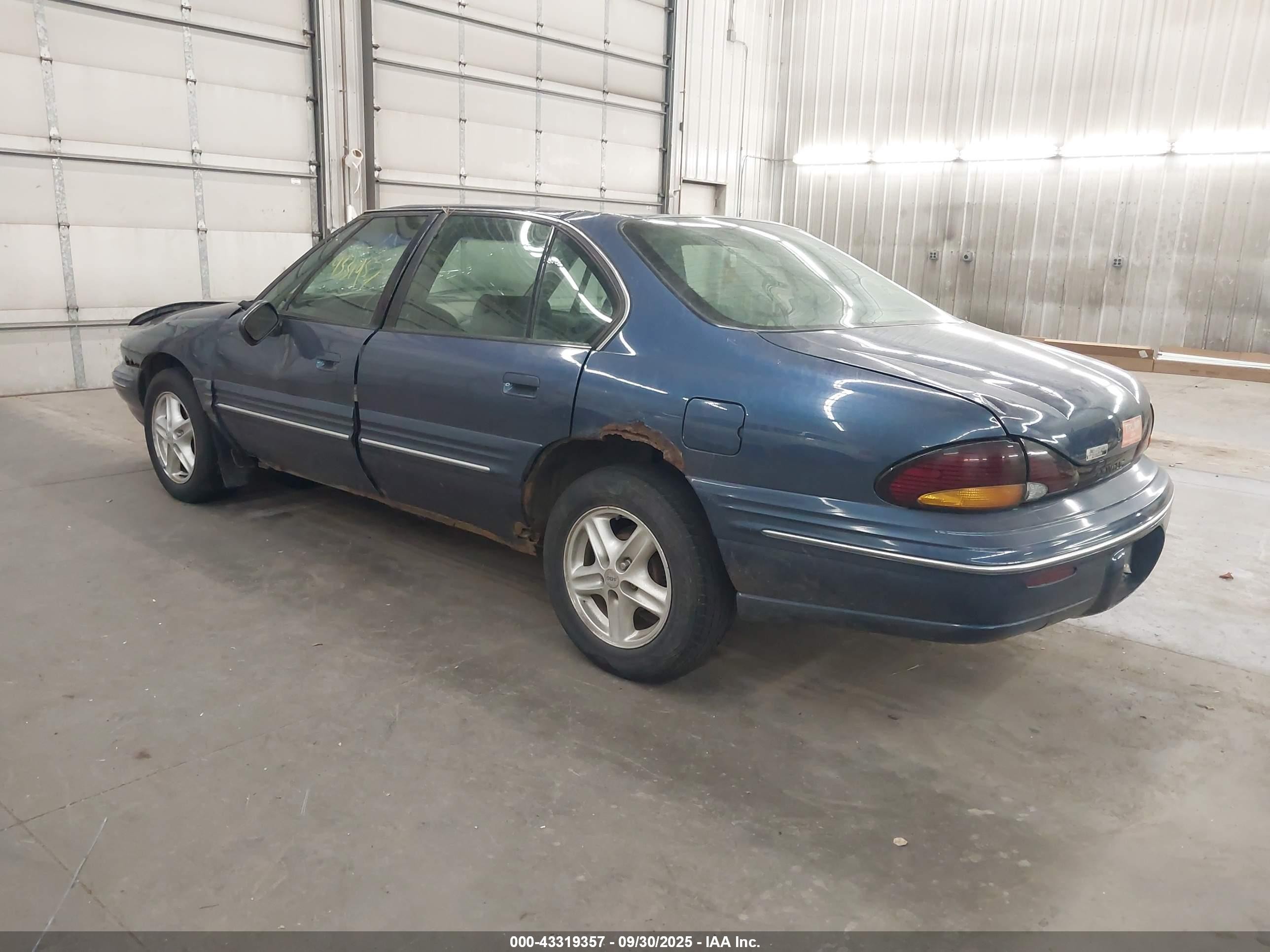 1996 Pontiac Bonneville Se Синий vin: 1G2HX52K3TH213321