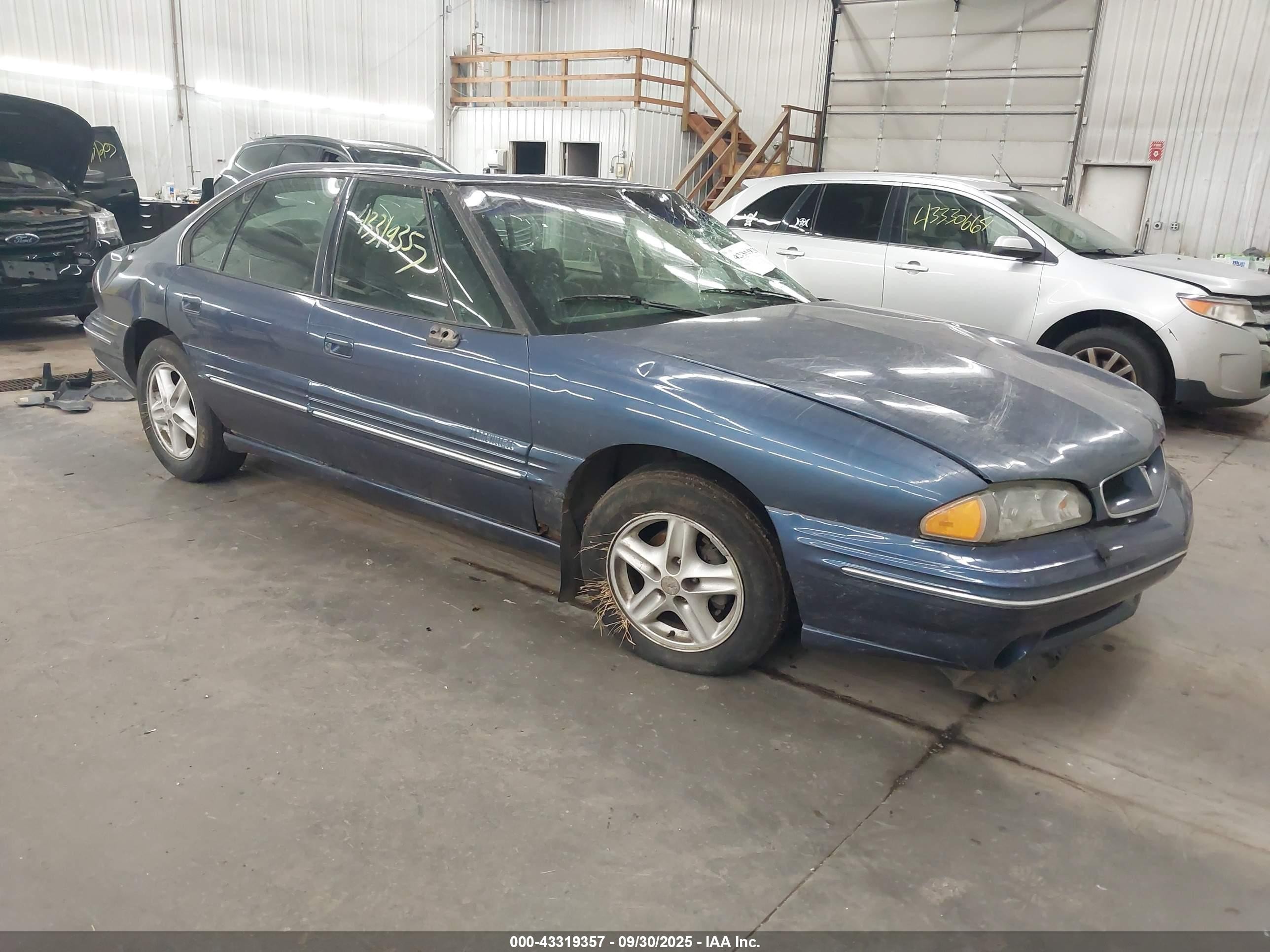 1996 Pontiac Bonneville Se Синий vin: 1G2HX52K3TH213321