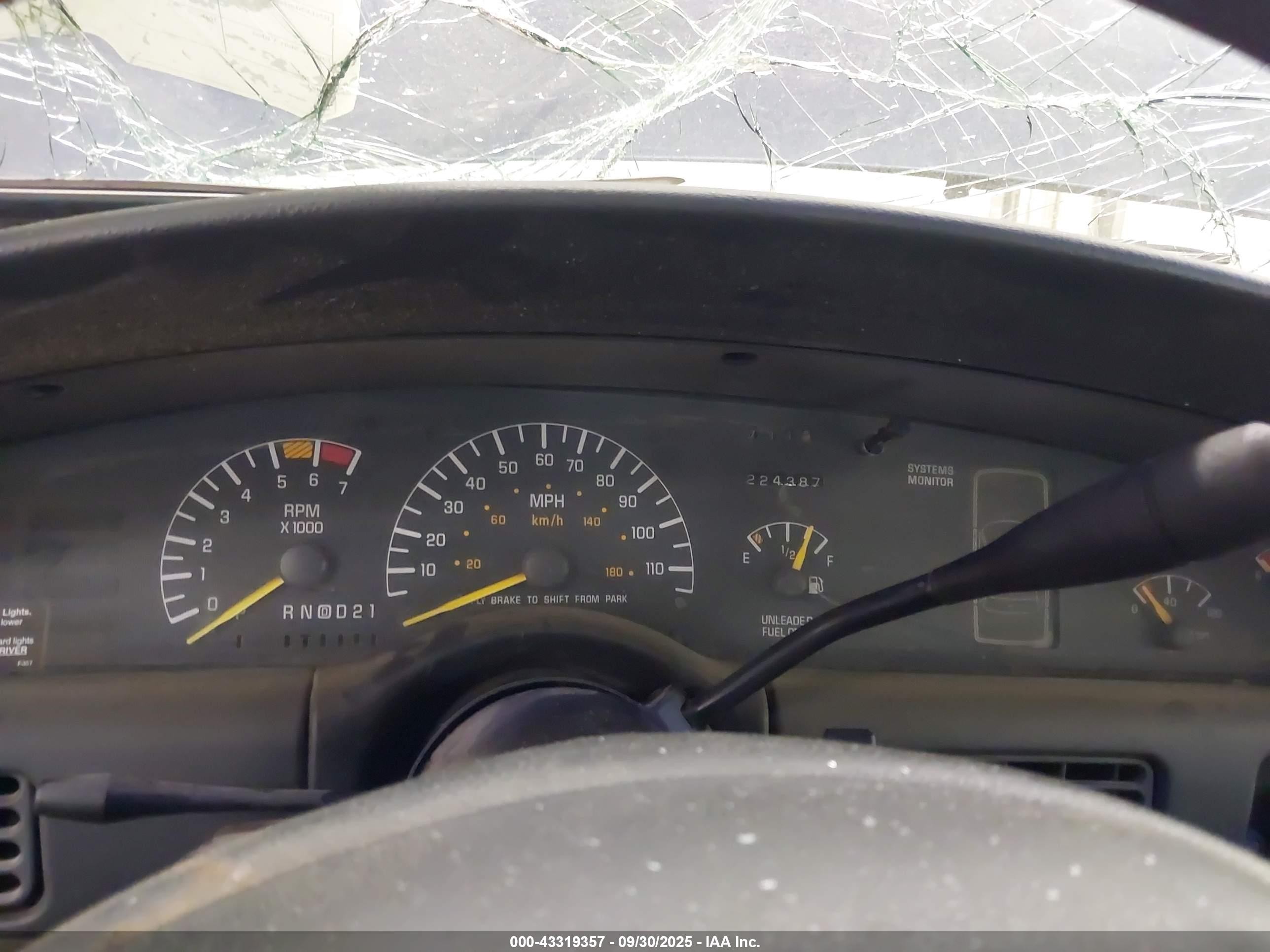 1996 Pontiac Bonneville Se Синий vin: 1G2HX52K3TH213321