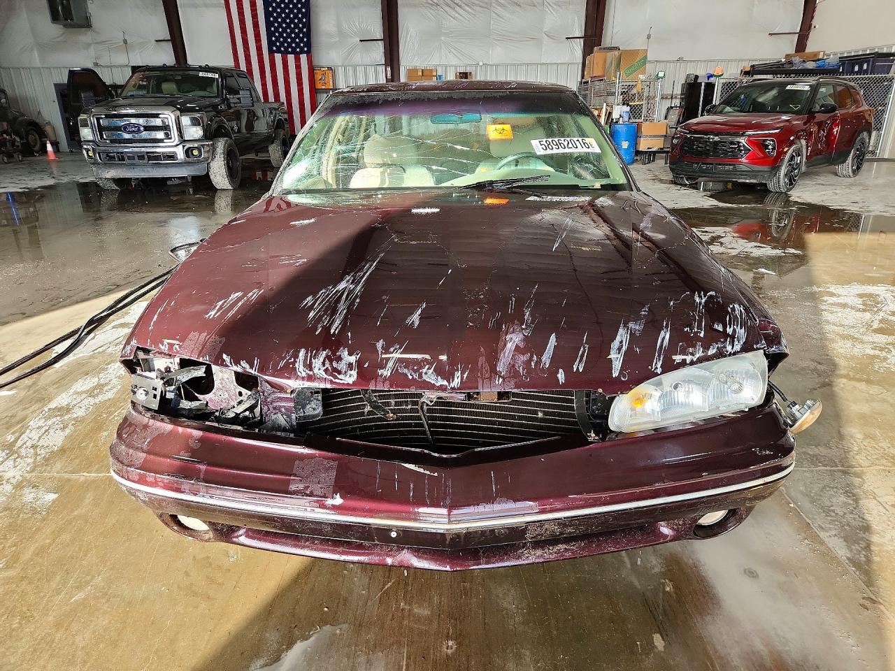 1998 Pontiac Bonneville Se Purple vin: 1G2HX52K3WH204008