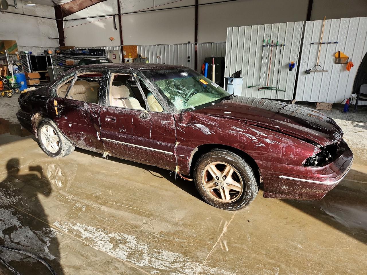 1998 Pontiac Bonneville Se Purple vin: 1G2HX52K3WH204008