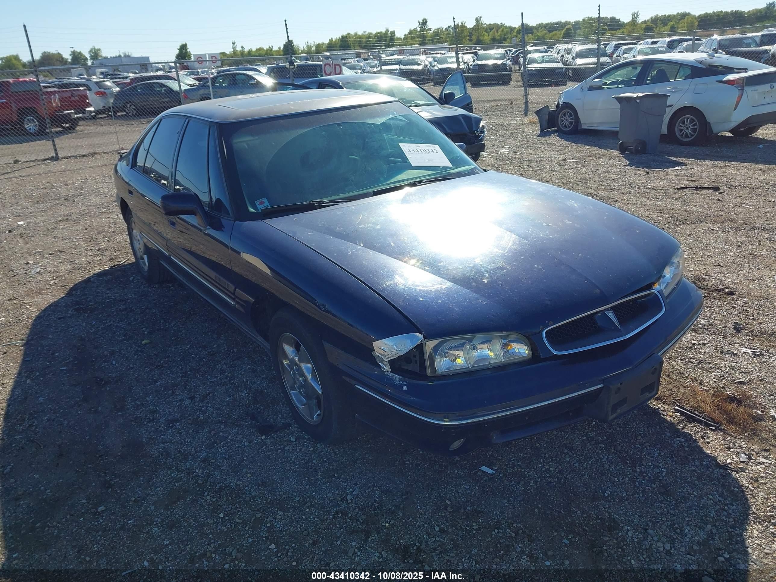 1998 Pontiac Bonneville Se Blue vin: 1G2HX52K3WH206177