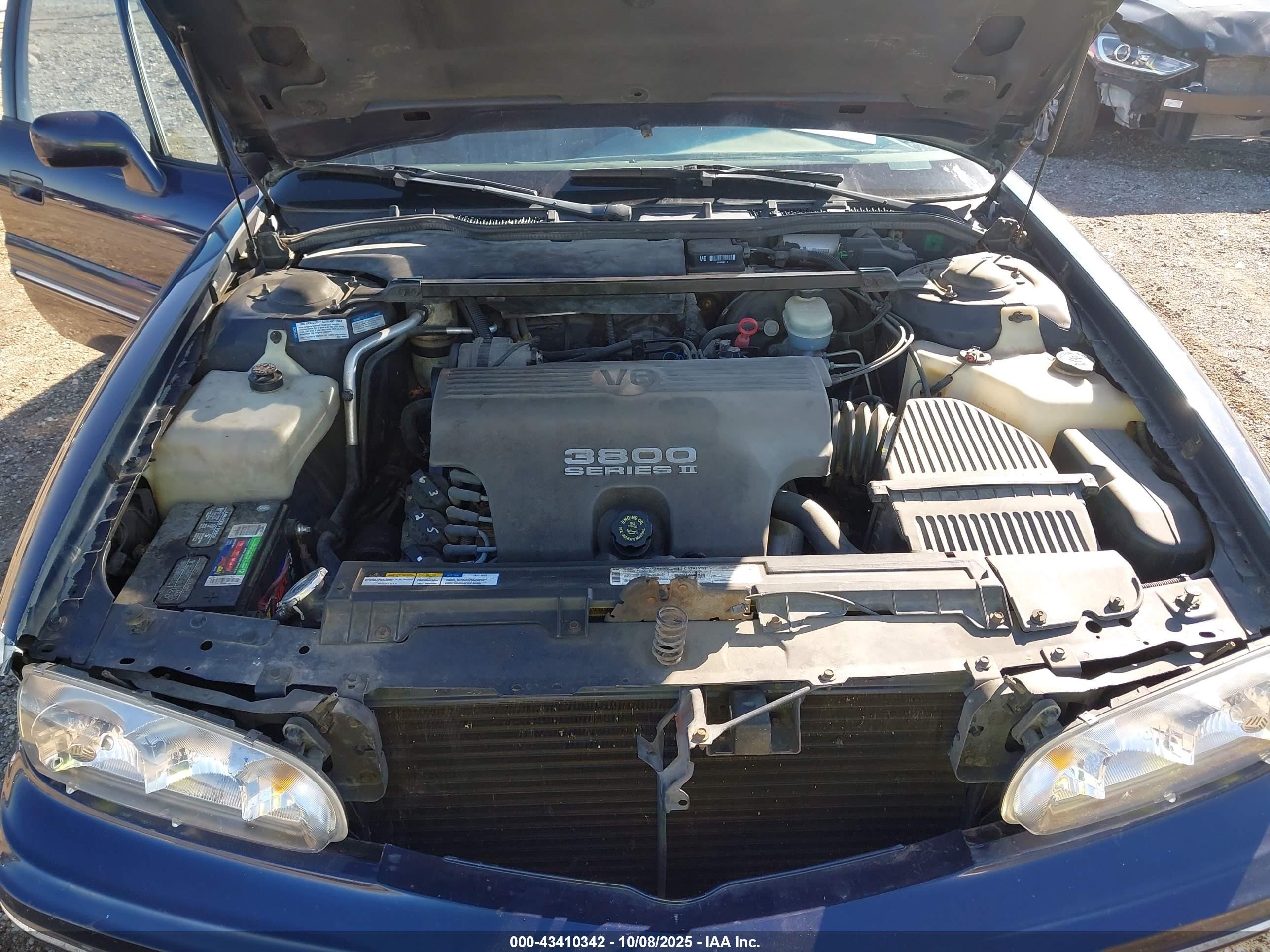 1998 Pontiac Bonneville Se Blue vin: 1G2HX52K3WH206177