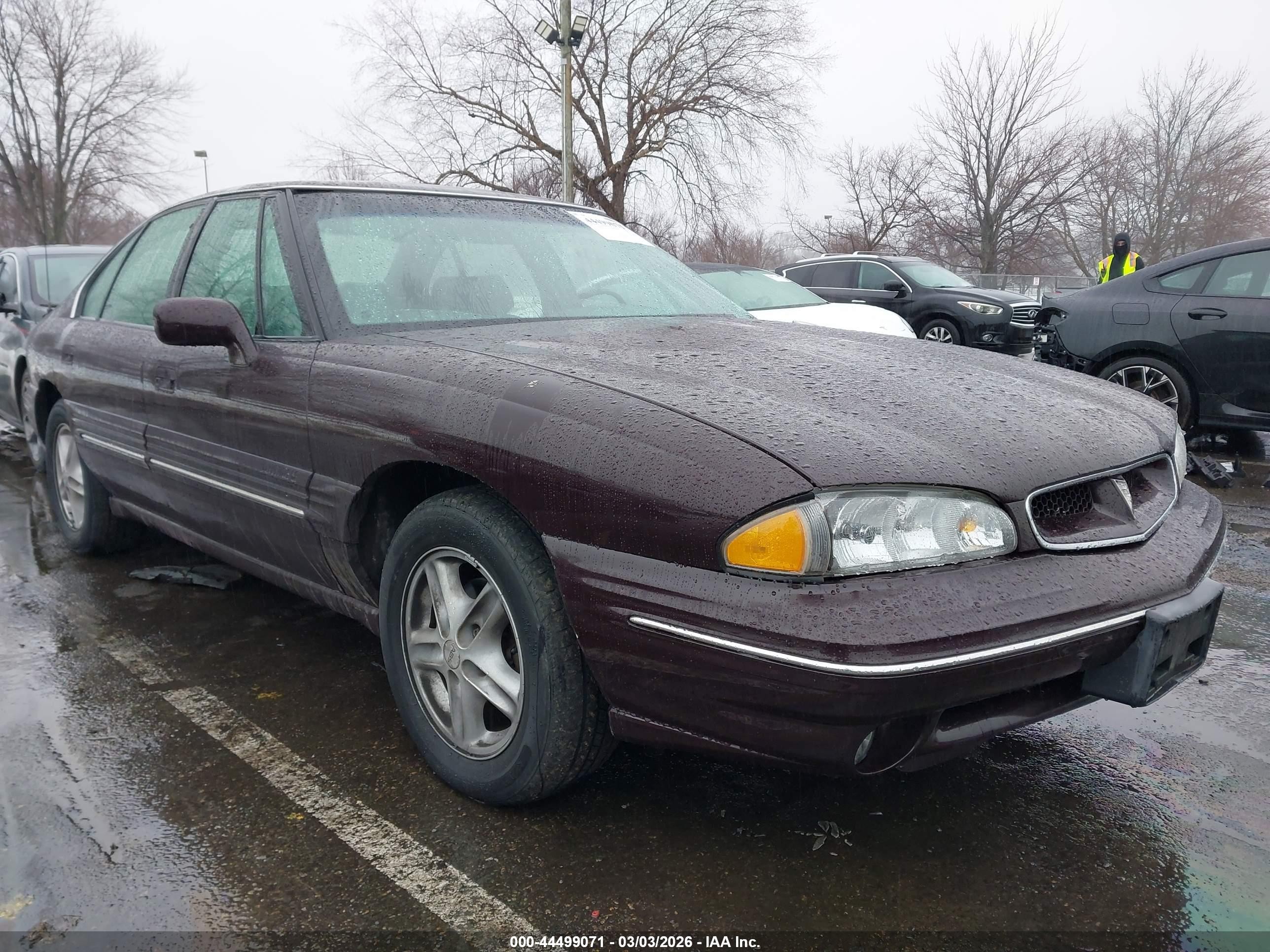 1999 Pontiac Bonneville Se Maroon vin: 1G2HX52K3XH217956