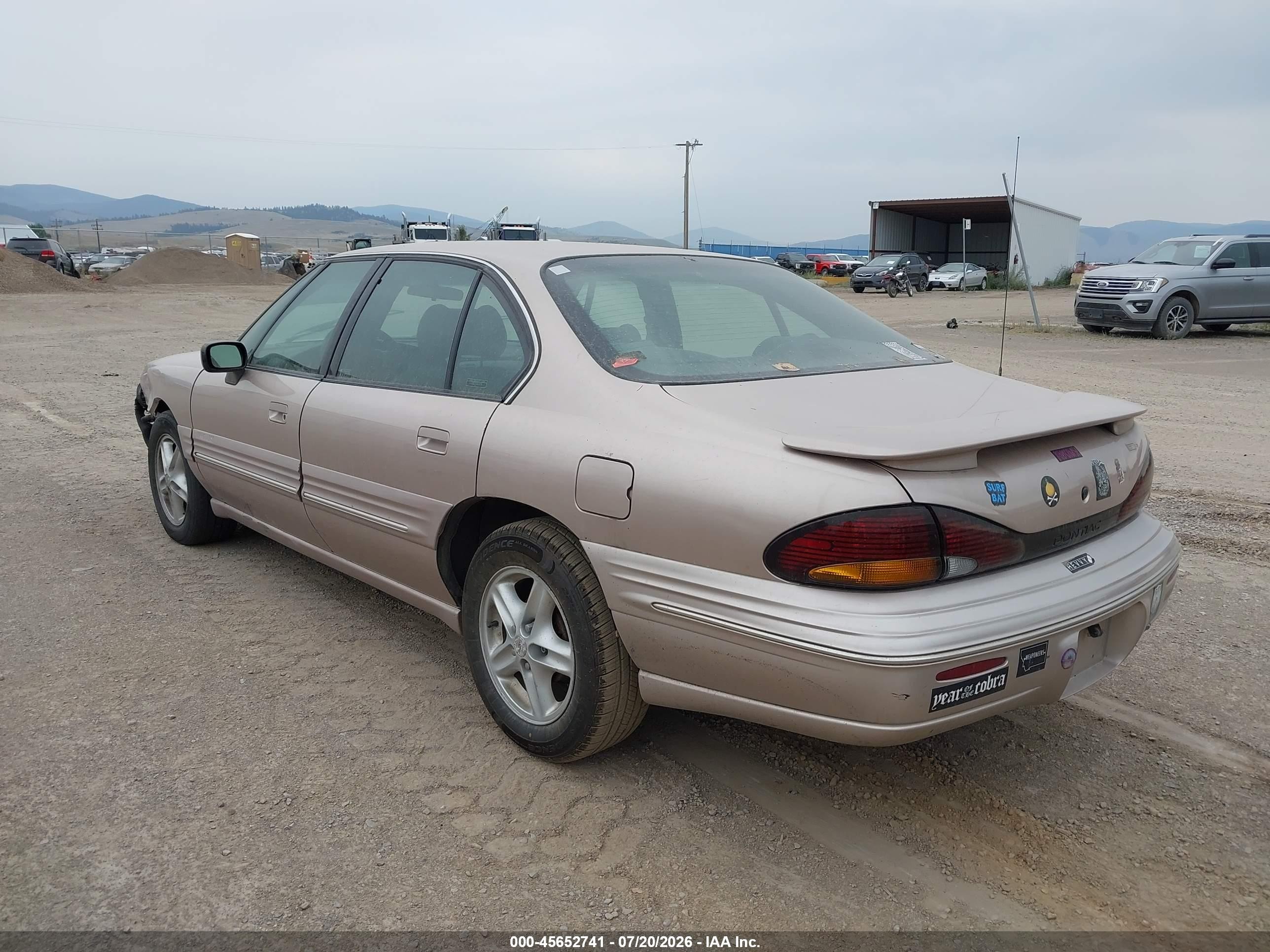 1999 Pontiac Bonneville Se Золотой vin: 1G2HX52K3XH232151