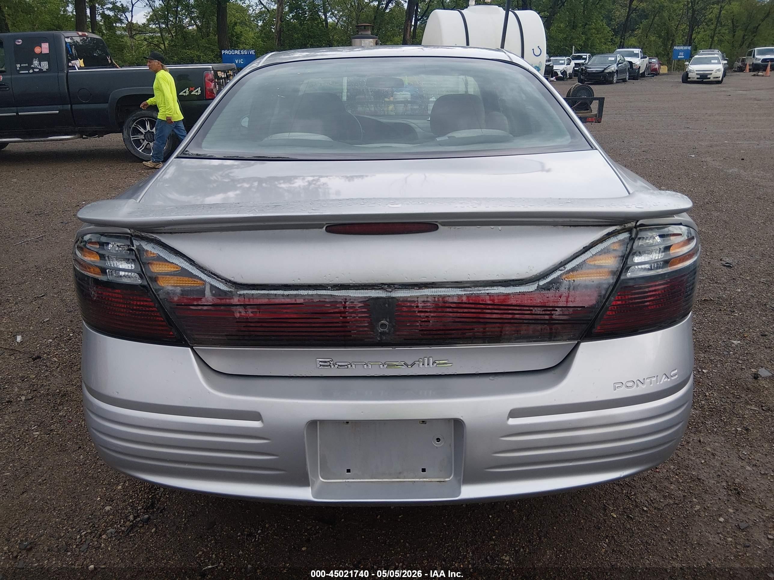 2003 Pontiac Bonneville Se Серебряный vin: 1G2HX52K434120475